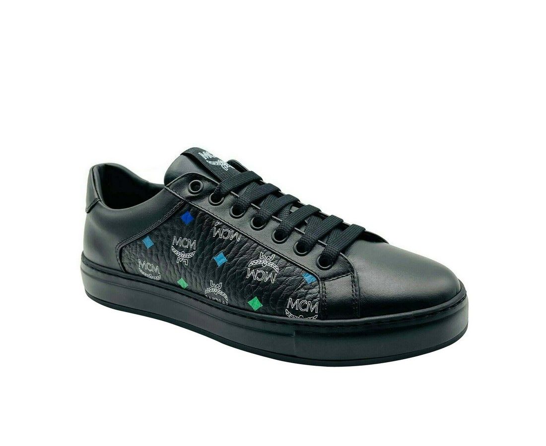 Women's Black Spectrum Diamond Rainbow Logo Visetos