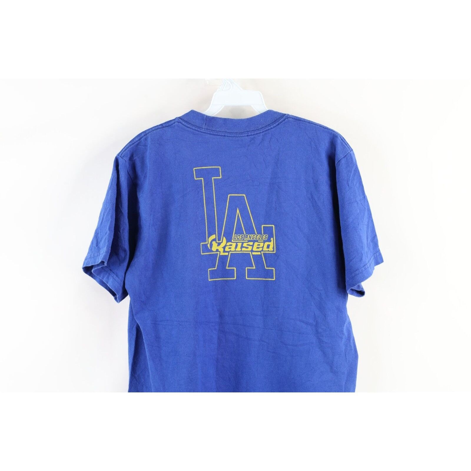 Vintage Streetwear Spell Out Los Angeles Rams Football T-Shirt Size US M / EU 48-50 / 2 - 7 Thumbnail