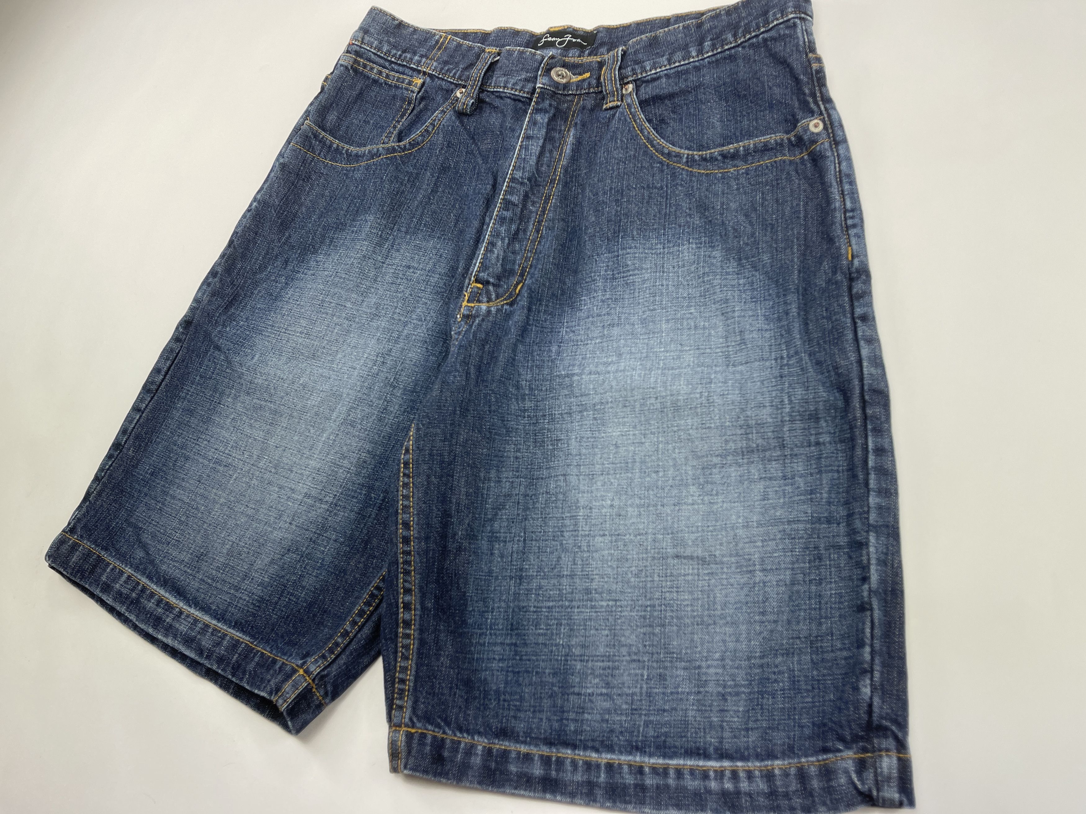Sean John Sean John jeans shorts, vintage, 90s hip hop, Y2K skater 32 Size US 32 / EU 48 - 8 Thumbnail