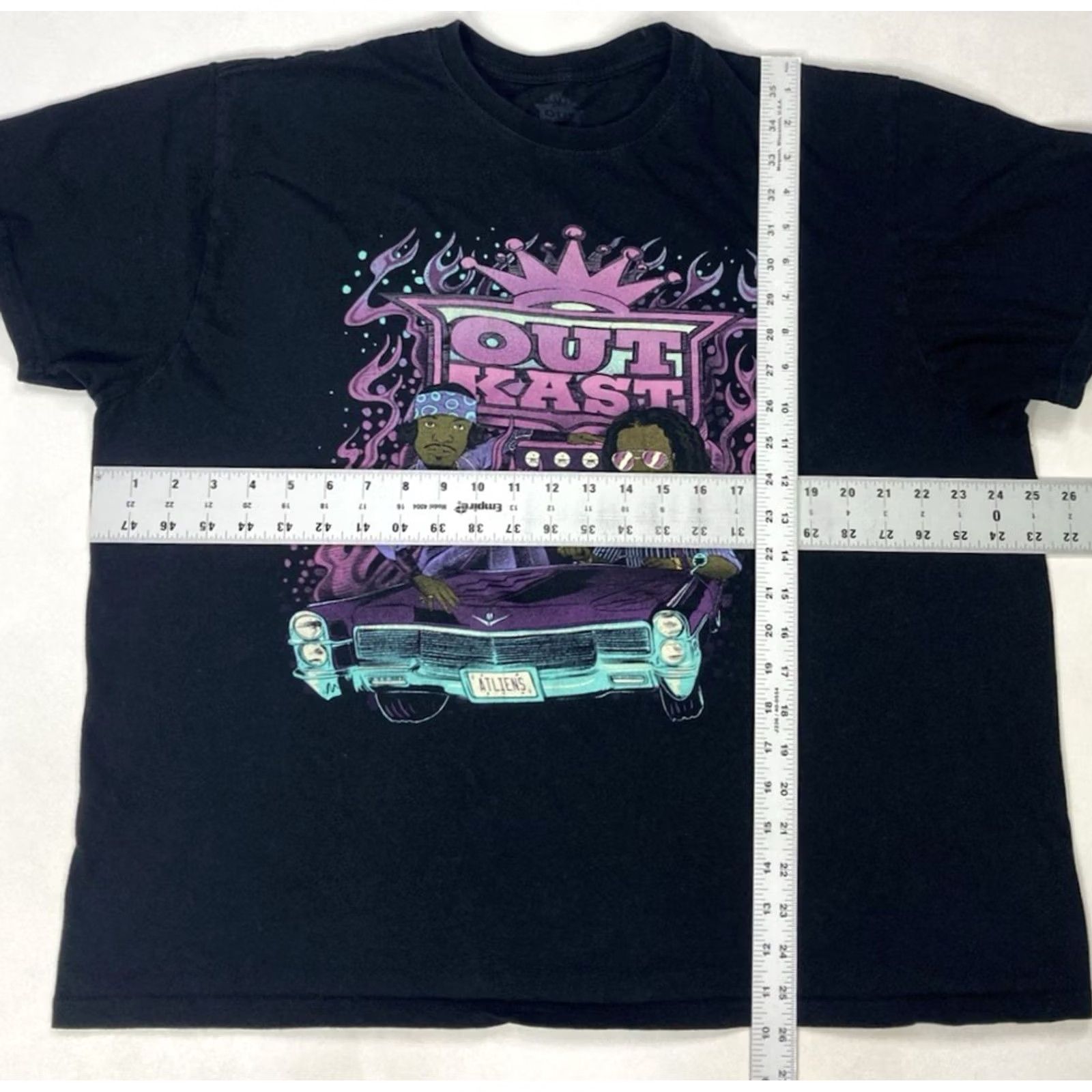 Vintage VINTAGE Outkast T-shirt Women XXL Black Short Sleeve Rap Music/Outkast Shirt Women 2XL Black Hip Hop Retro Size XXL / US 16-18 / IT 52-54 - 5 Thumbnail