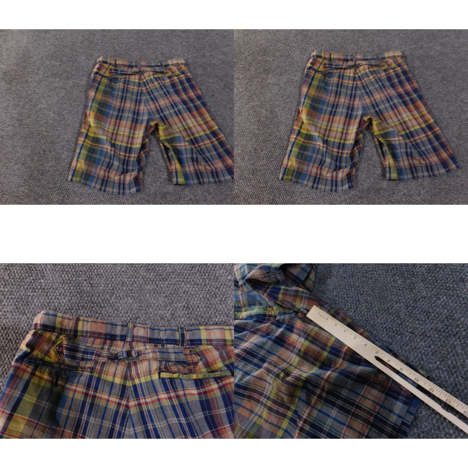 Polo Ralph Lauren Polo Ralph Lauren Shorts Mens 32 Multicolor Plaid Bermuda Casual Summer Preppy Beach Size US XS / EU 42 / 0 - 8 Thumbnail