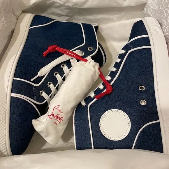 Christian Louboutin o1s1wg110924 Varsilouis flat Sneakers in White Size US 9 / EU 42 - 9 Thumbnail