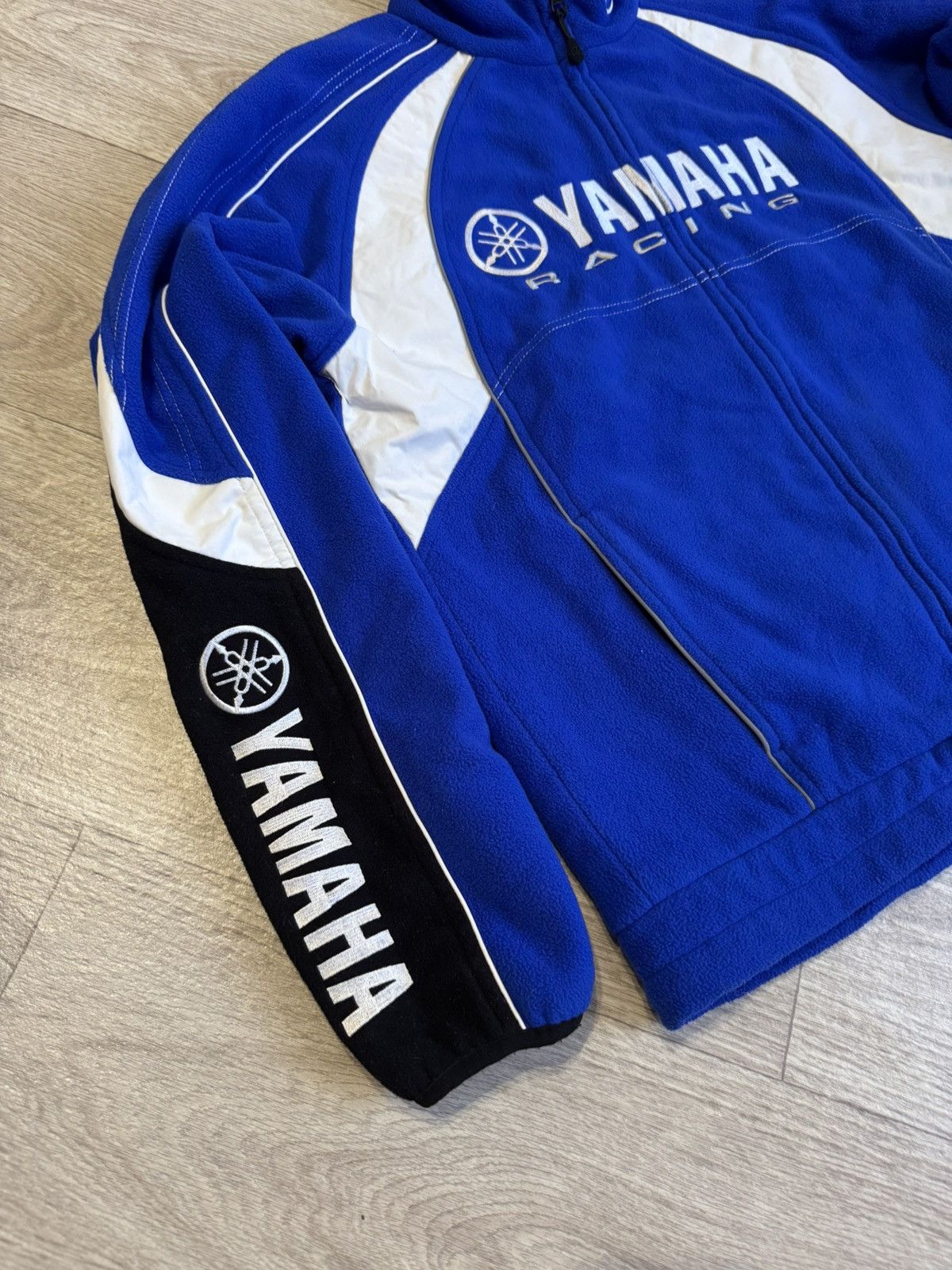 Other 🔷Vintage Yamaha Racing Fleece Jacket 90s🔷 Size US M / EU 48-50 / 2 - 2 Thumbnail