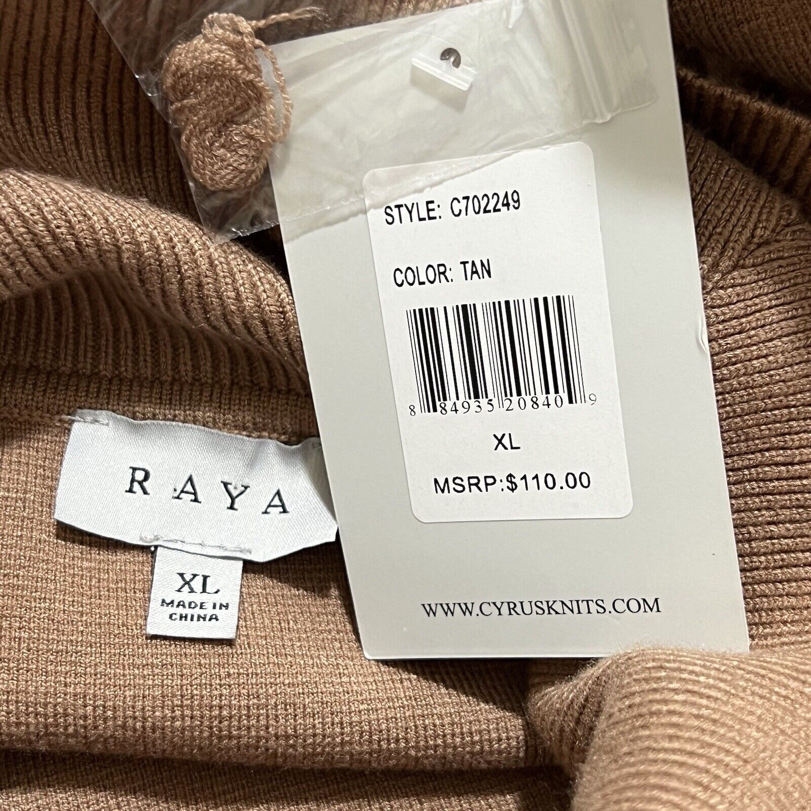 Other Cyrus Knits Raya XL Turtleneck Oversized Heavyweight Sweater Size XL / US 12-14 / IT 48-50 - 3 Thumbnail