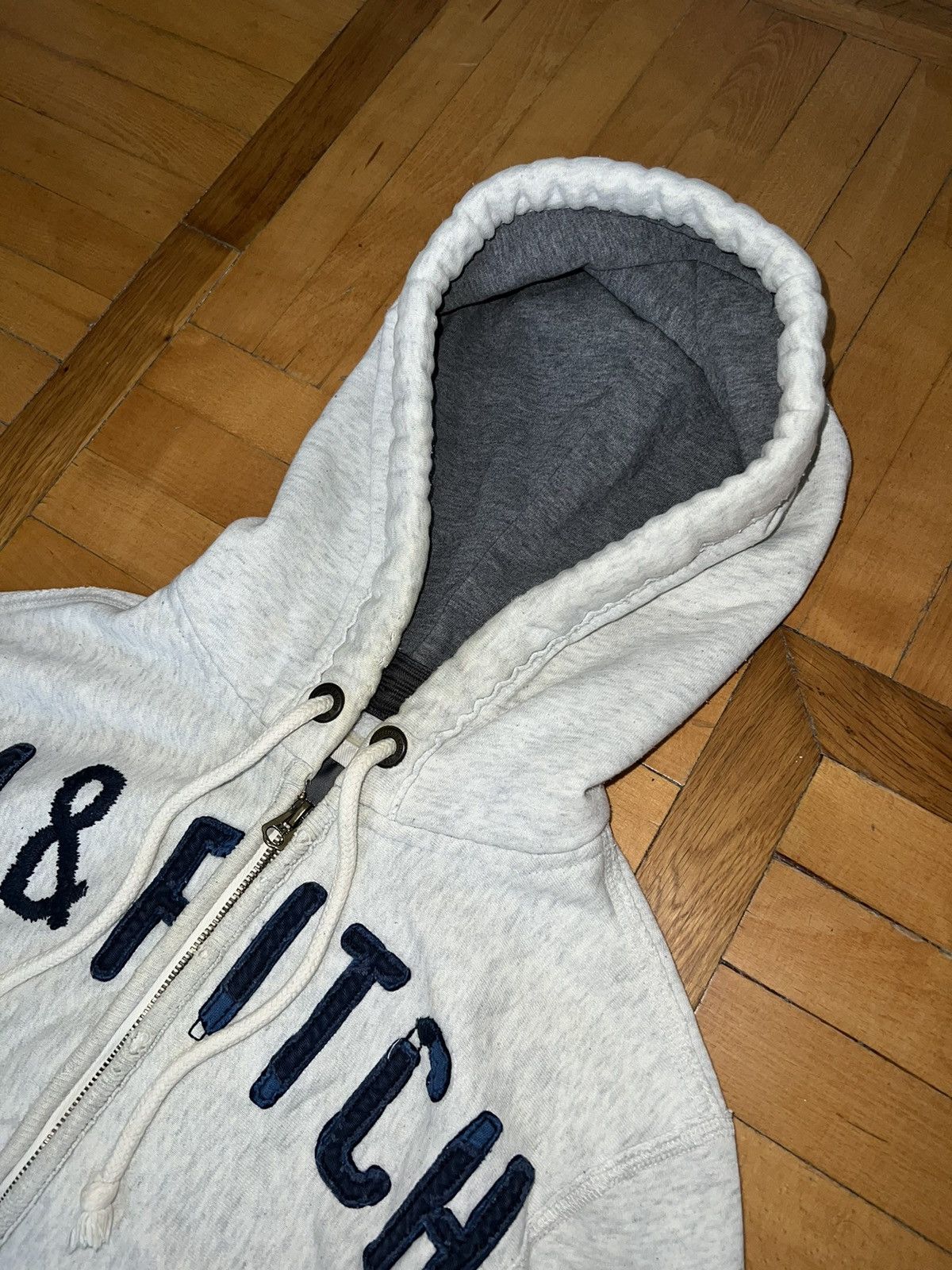 Abercrombie & Fitch × If Six Was Nine × Le Grande Bleu (L.G.B.) Distressed Abercrombie&Fitch Avant Garde zip Hoodie Size US S / EU 44-46 / 1 - 10 Thumbnail