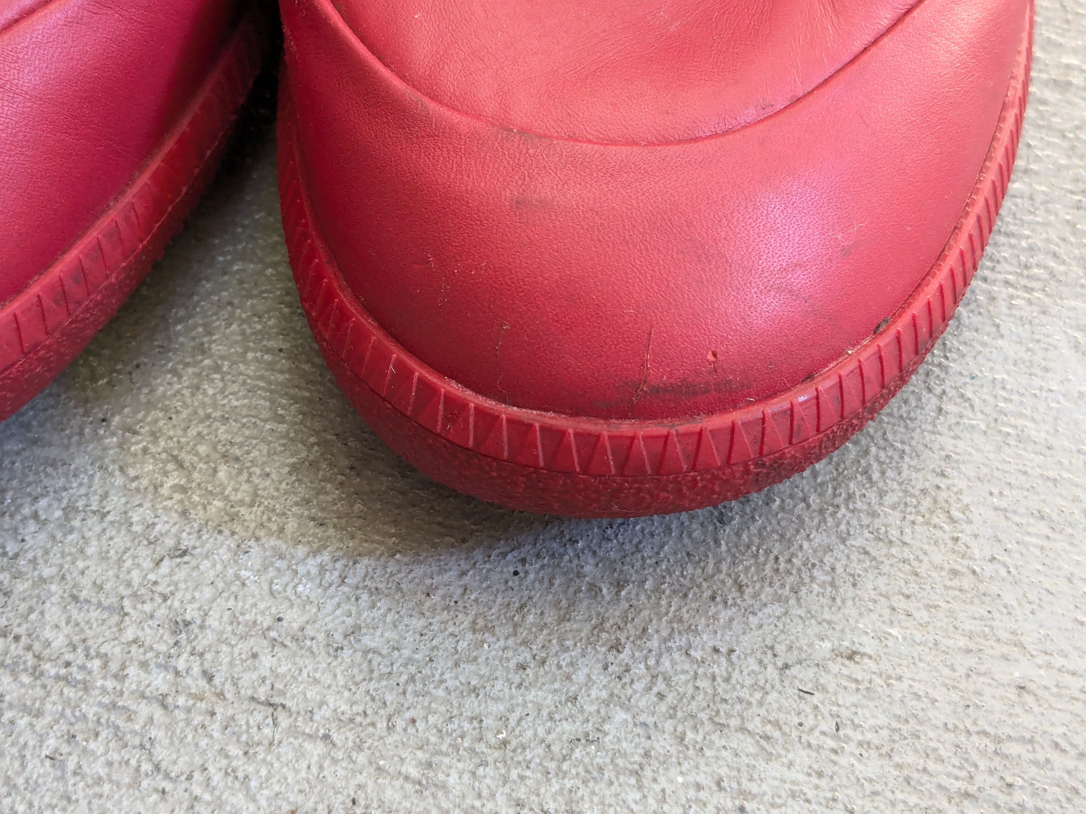 Maison Margiela Maison Margiela Future High Tops Red 9 42 High Leather Size US 9 / EU 42 - 3 Thumbnail