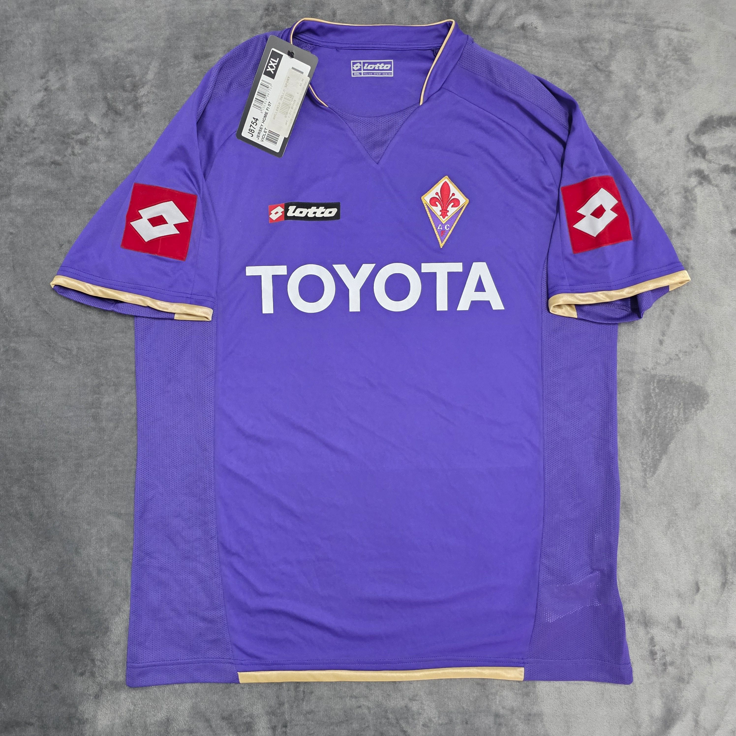 Lotto Sport Lotto football shirt Fiorentina Size US XXL / EU 58 / 5 - 1 Thumbnail