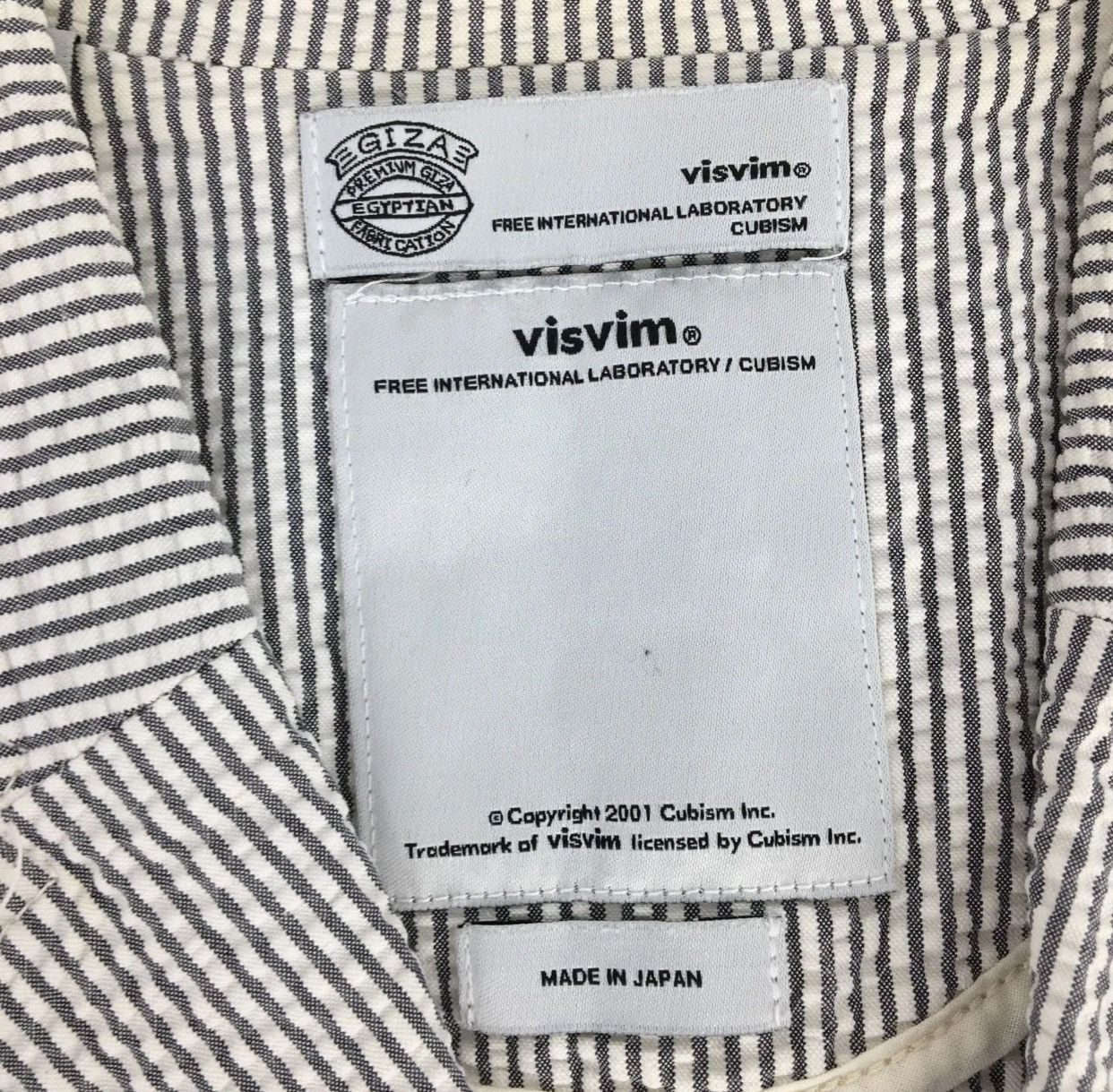 Visvim VISVIM ACADEMIA BLAZER SEERSUCKER JACKET COAT Size US M / EU 48-50 / 2 - 5 Thumbnail