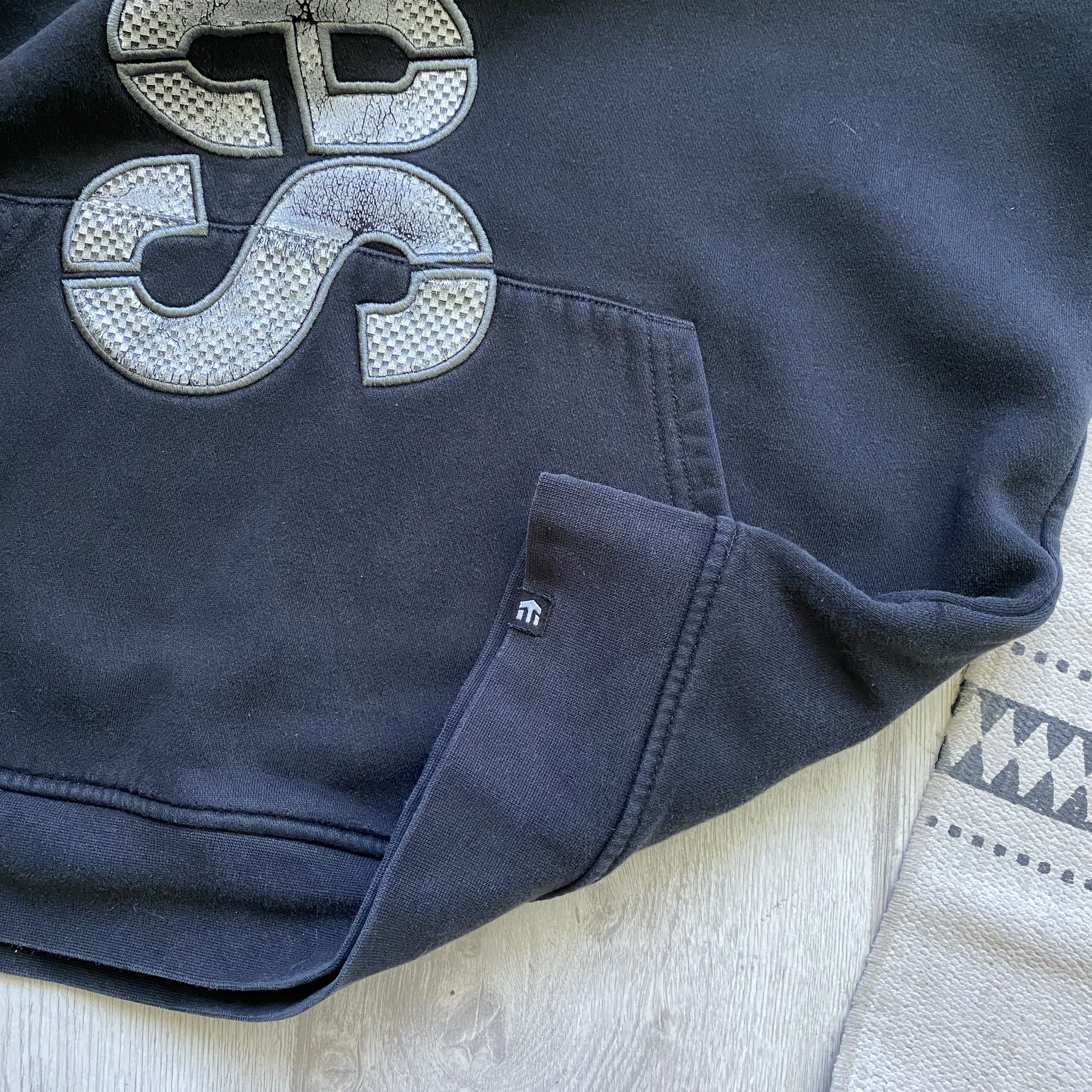 DC 🛹 Vintage 90s Etnies hoodie big logo Skater Surf style Y2K Size US M / EU 48-50 / 2 - 9 Thumbnail