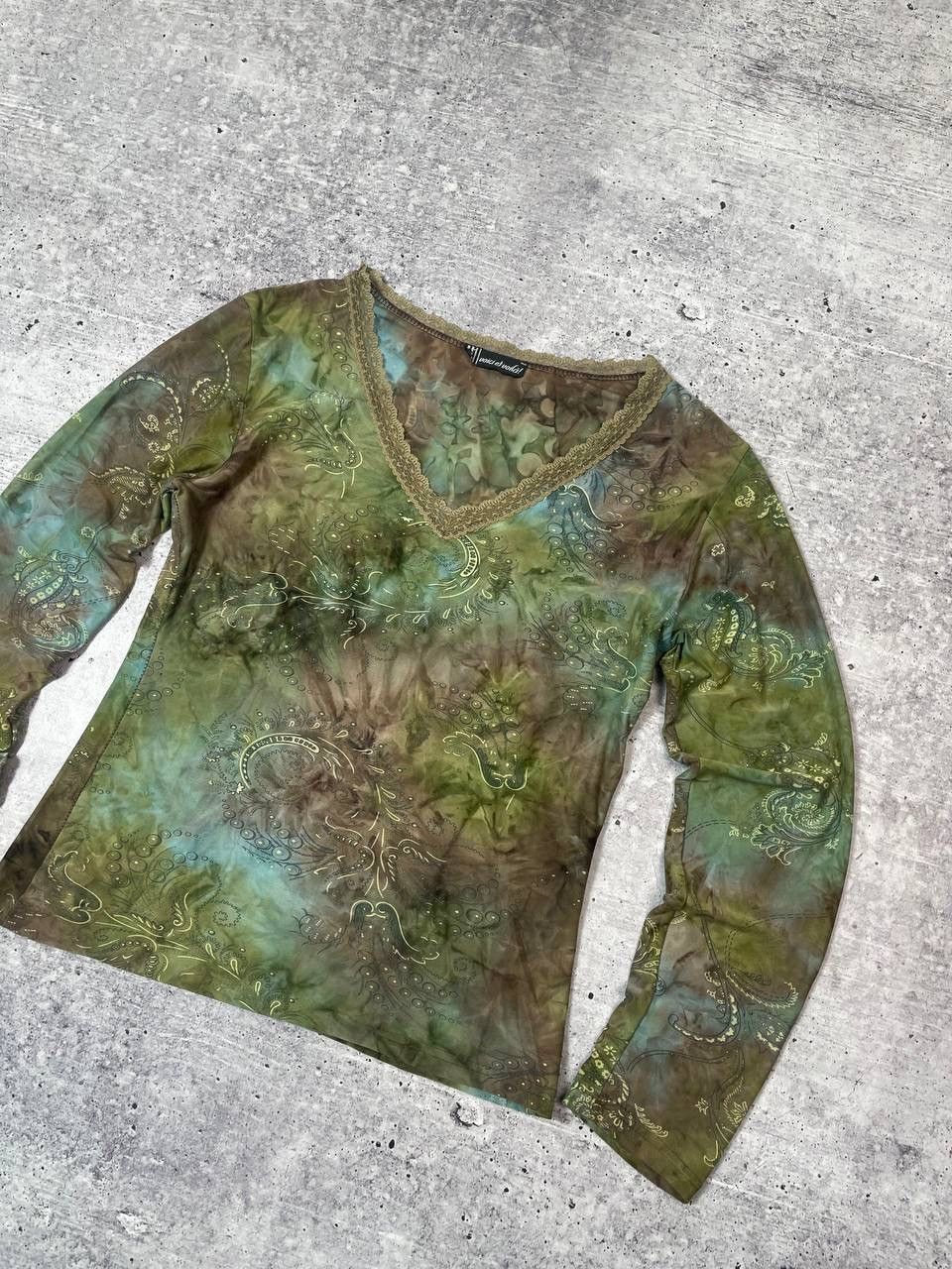 Hysteric Glamour Vintage Save The Queen Jean Paul Gaultier Style Mesh Top Y2K Size M / US 6-8 / IT 42-44 - 3 Thumbnail