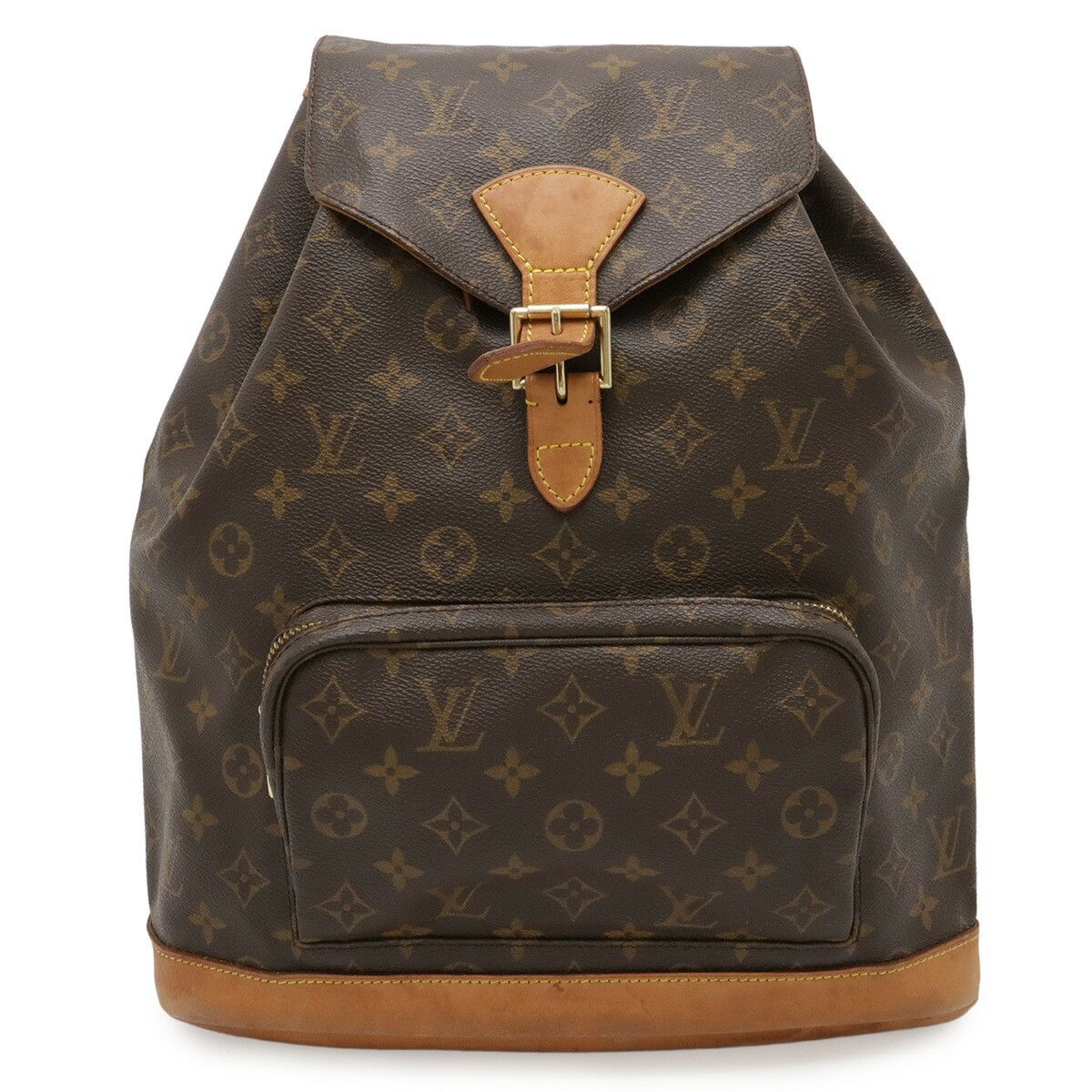 Louis Vuitton Louis Vuitton Louis Vuitton Montsouris Monogram Backpack Textile Backpack M51135 DUTY FREE for USA Size ONE SIZE - 1 Thumbnail