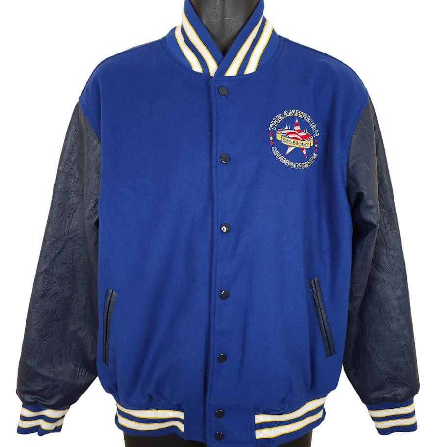 Other American Cheer & Dance Championships Letterman Jacket Mens Size US M / EU 48-50 / 2 - 2 Thumbnail