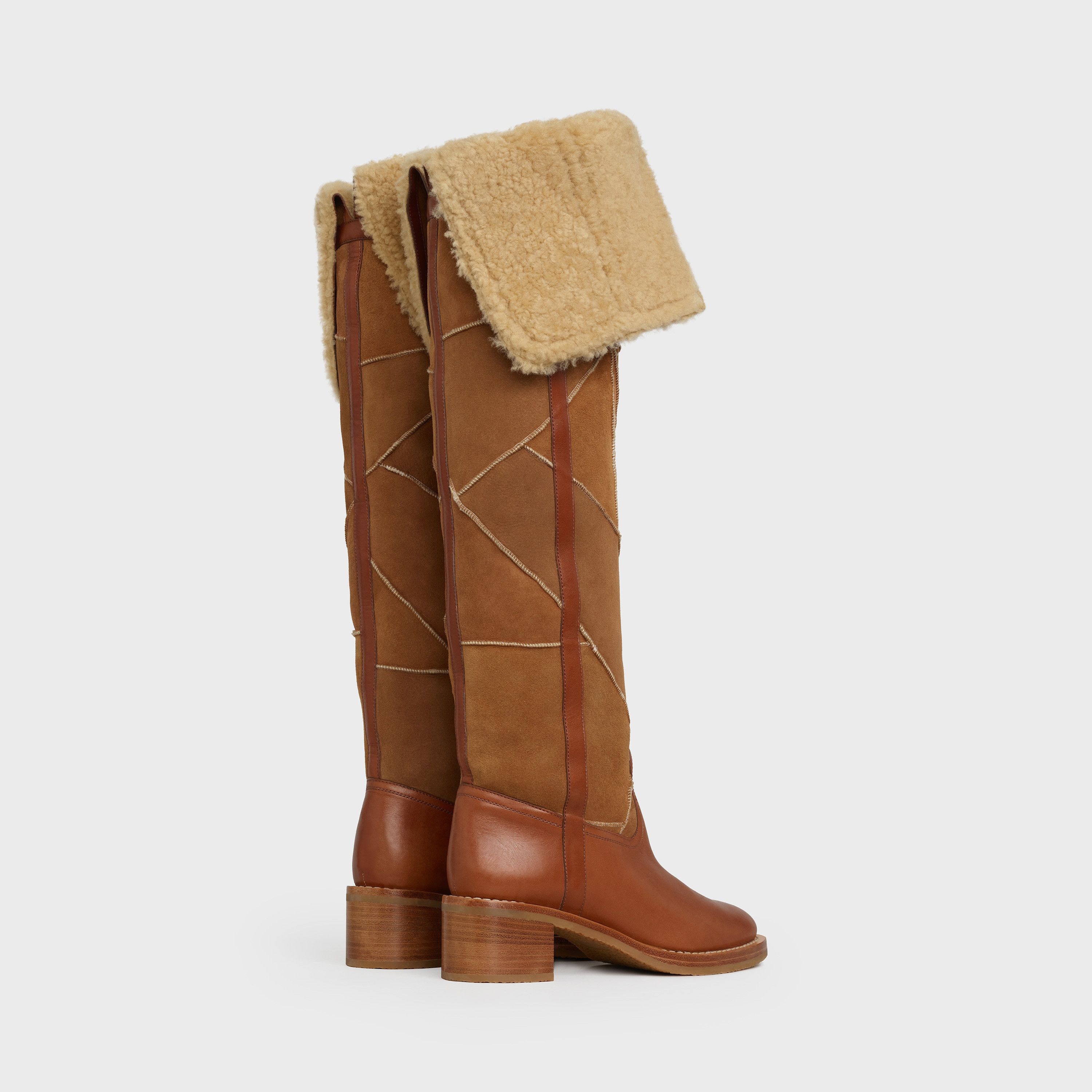 Celine o1y0725 Boots in Tan Size US 9 / IT 39 - 5 Thumbnail