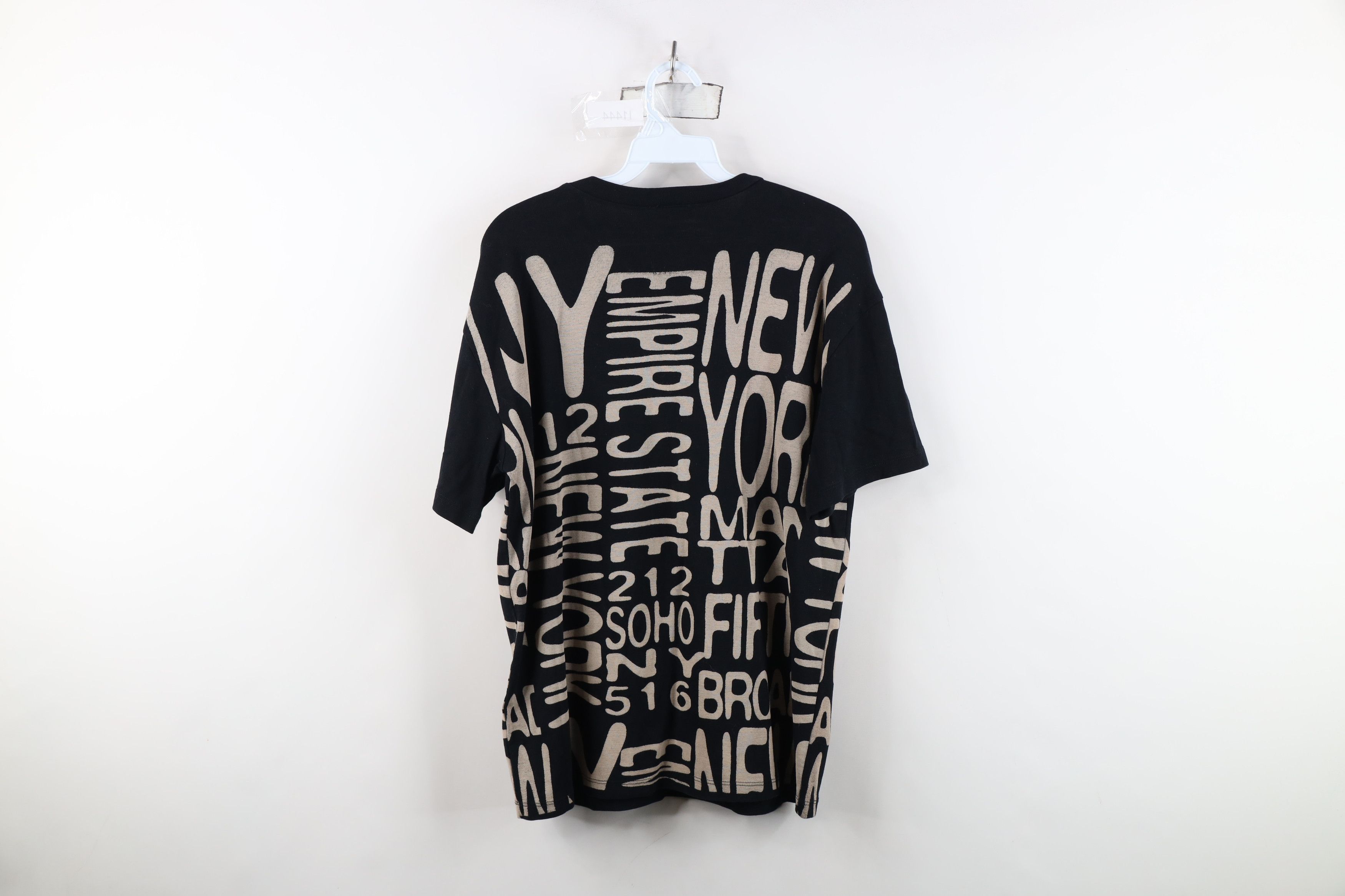 Vintage Vintage 90s Streetwear New York Empire State Knit T-Shirt Size M / US 6-8 / IT 42-44 - 12 Thumbnail