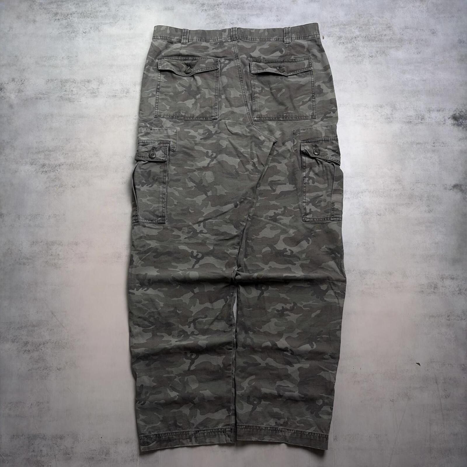Cabelas Vintage Camo Cabela’s Grunge Baggy Skater Cargo Pants Size US 34 / EU 50 - 1 Thumbnail