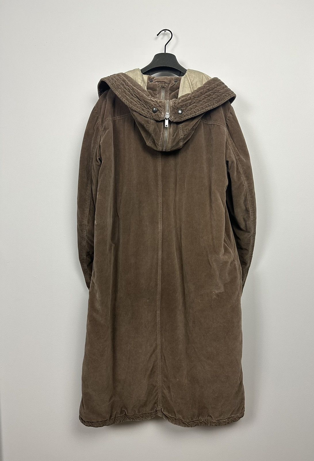Rick Owens × Rick Owens Drkshdw DRKSHDW AW08 Crushed Velvet Exploder Parka Size US S / EU 44-46 / 1 - 9 Thumbnail