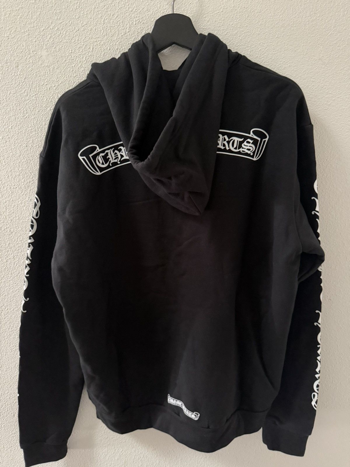 Chrome Hearts Chrome Hearts Scroll Logo Script Hoodie Size US S / EU 44-46 / 1 - 2 Thumbnail
