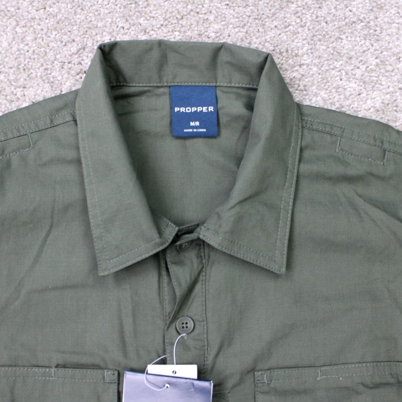 Propper Propper RevTac Shirt NWT Womens Medium Green Ripstop Stain-Resistant Long Sleeve Size M / US 6-8 / IT 42-44 - 5 Thumbnail