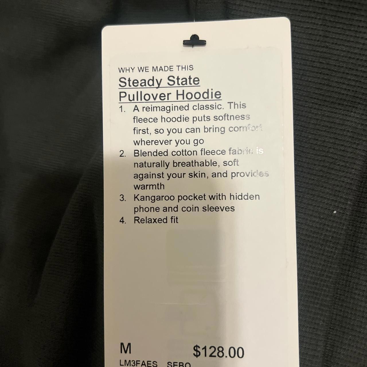 Lululemon Lululemon Steady State Pullover Hoodie Size US M / EU 48-50 / 2 - 3 Thumbnail
