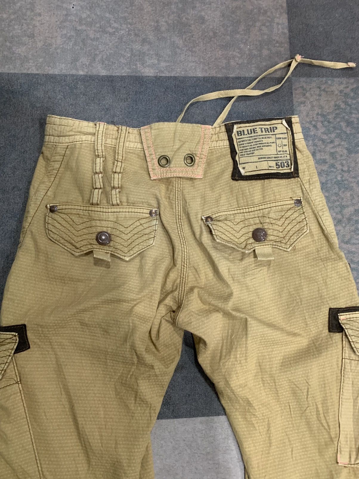Edwin Edwin Blue Trip 503 Cargopants Size US 31 - 5 Thumbnail