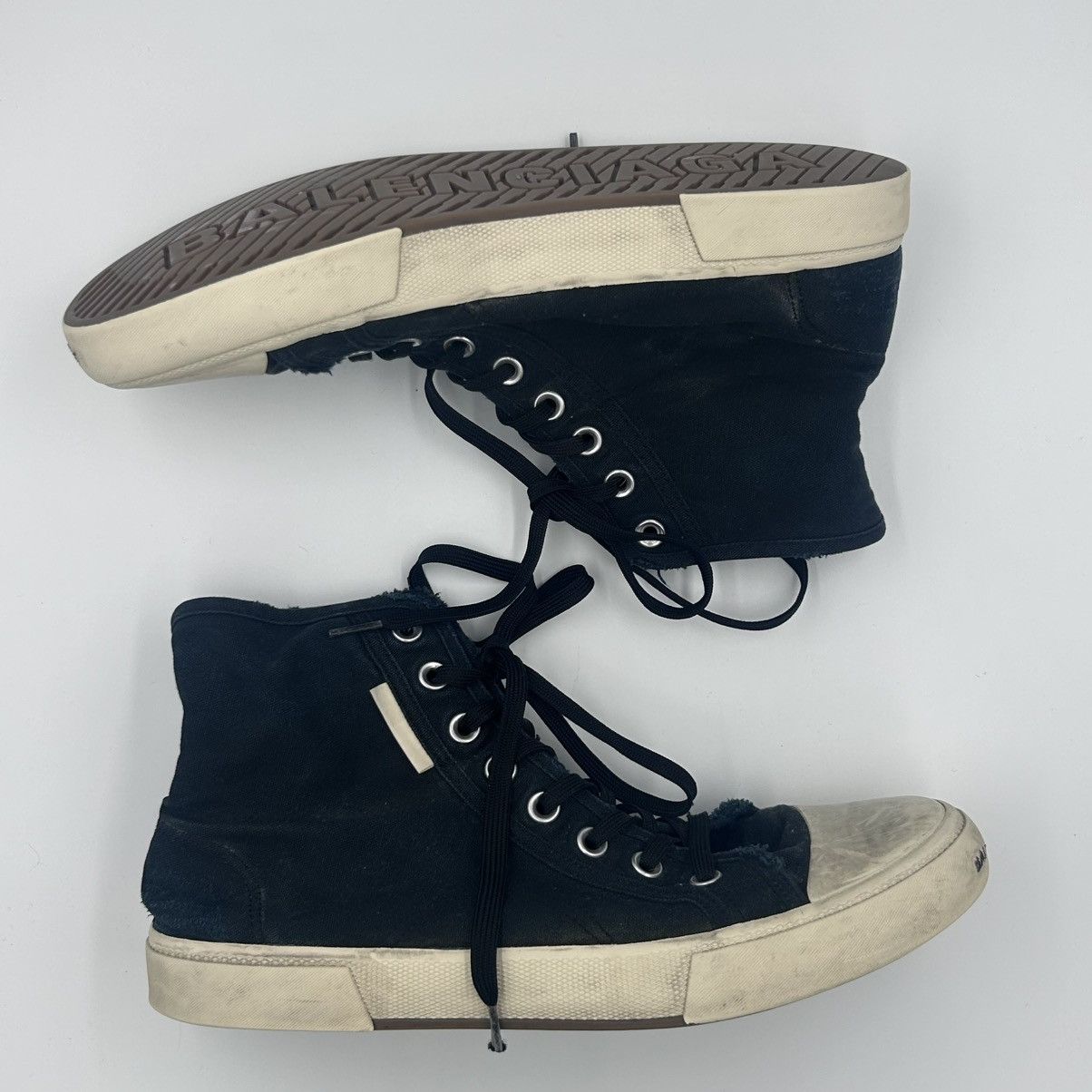 Balenciaga Balenciaga Paris High Top Sneakers Size US 10 / EU 43 - 3 Thumbnail