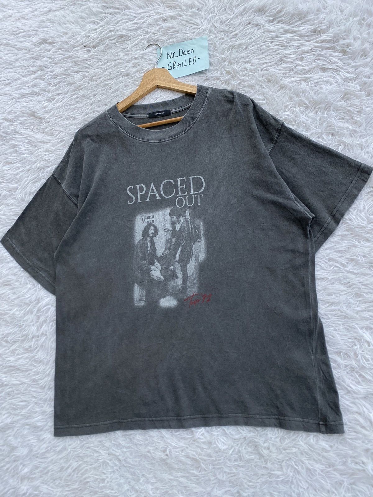 Japanese Brand Rare Vintage Spaced Out Jeanasis Tshirt Size US L / EU 52-54 / 3 - 3 Thumbnail