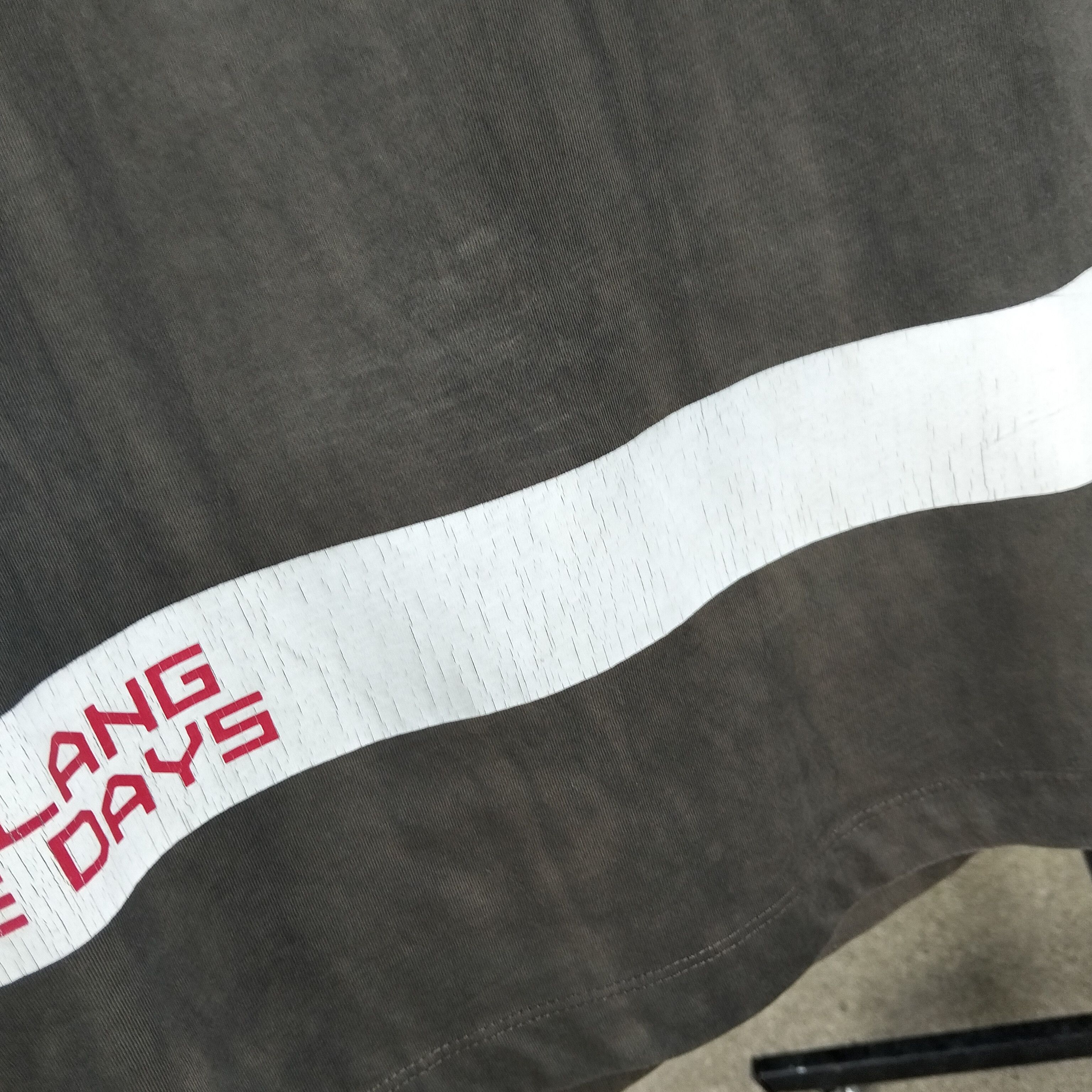 Helmut Lang Helmut Lang Strange Days Tee Size US XL / EU 56 / 4 - 7 Thumbnail
