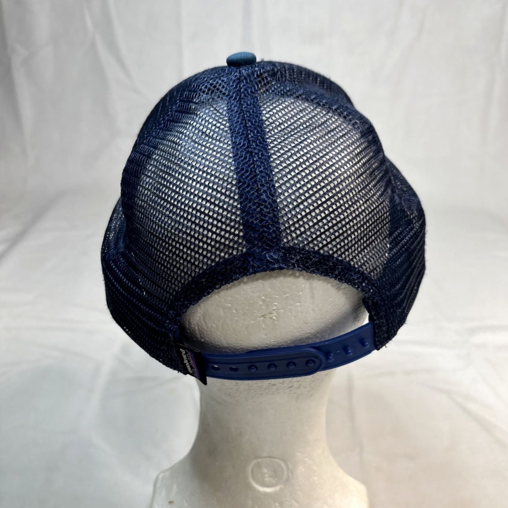 Patagonia PATAGONIA P6 Logo Lo-pro Trucker Cap Blue Hat Unisex Snapback Size ONE SIZE - 5 Thumbnail