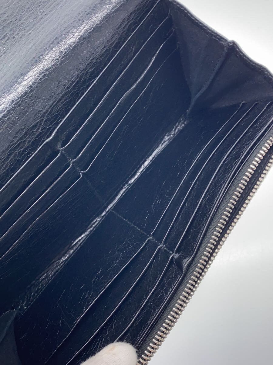 Balenciaga Balenciaga Leather Long Wallet Black Size ONE SIZE - 6 Thumbnail