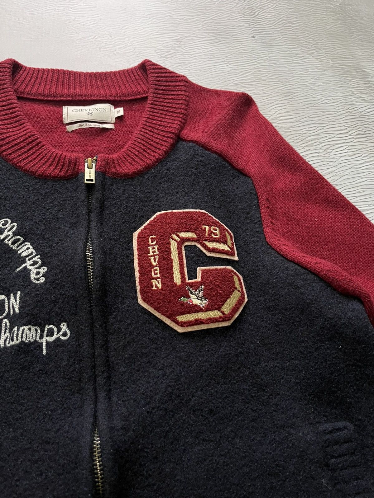 Chevignon Chevignon Wool Knitwear Sweatshirt Used Size M-L Size US M / EU 48-50 / 2 - 5 Thumbnail