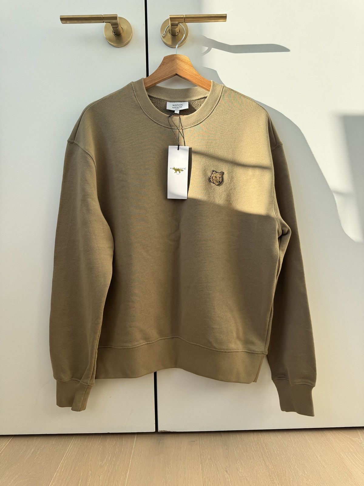 Maison Kitsune Bold Fox Head Patch Comfort Sweatshirt Size US S / EU 44-46 / 1 - 1 Thumbnail