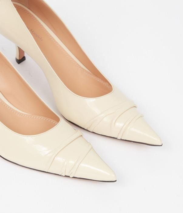 Maison Margiela o1bcso1str0226 Kinkiest Pumps in Beige Size US 6 / IT 36 - 4 Thumbnail