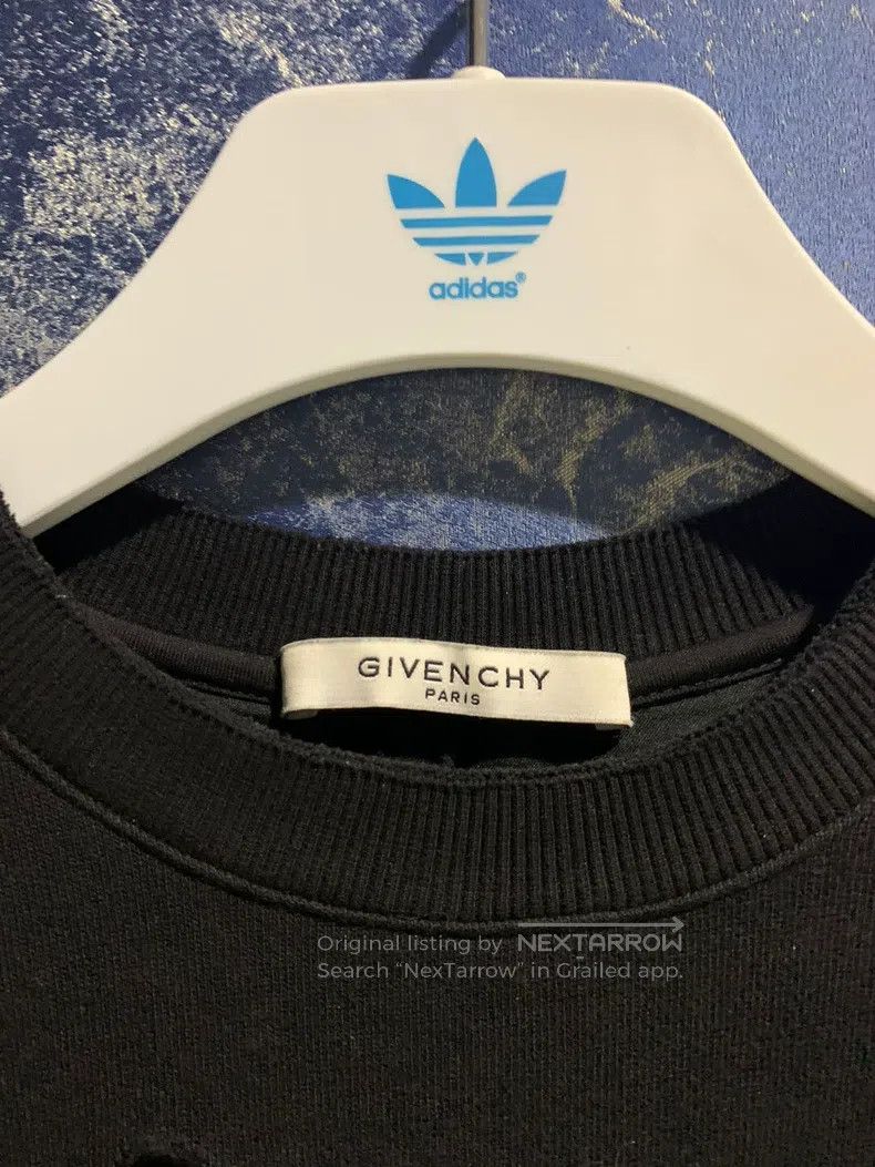Givenchy Givenchy Distressed Denim Jacket in Grey Size US XS / EU 42 / 0 - 3 Thumbnail