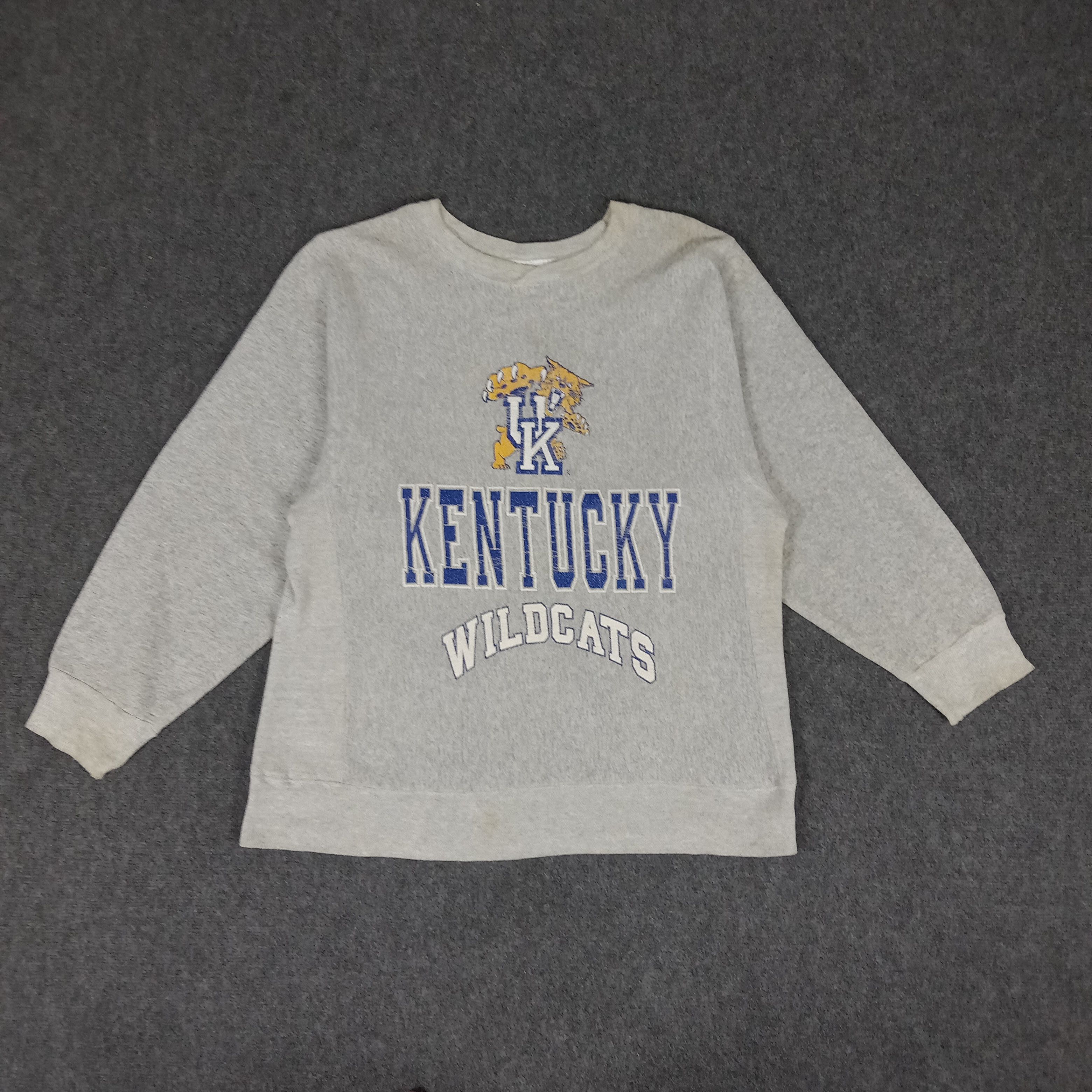 NBA × Vintage Kentucky Wildcats Basketball Team NBA Sweatshirt Size US L / EU 52-54 / 3 - 1 Thumbnail