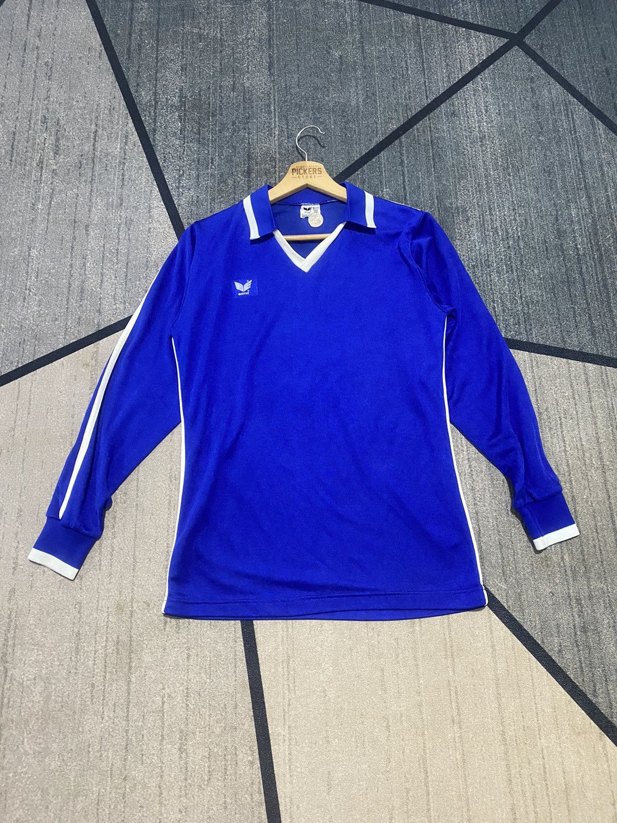 Erima × Vintage JERSEY LONGSLEEVE 🔥ULTRA RARE🔥 Size US M / EU 48-50 / 2 - 1 Thumbnail