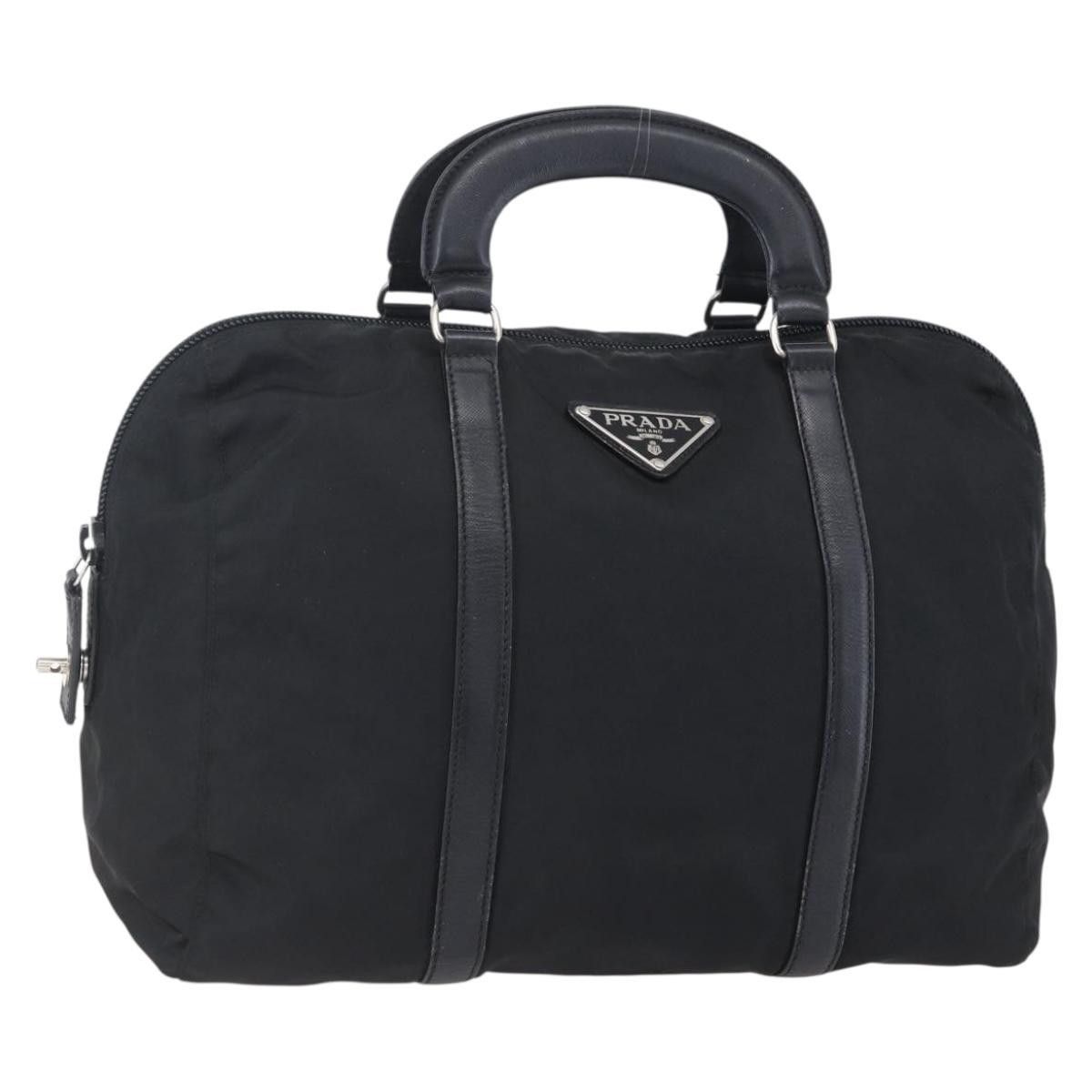 Prada Prada Vintage Zip Handbag Tessuto Size ONE SIZE - 1 Thumbnail