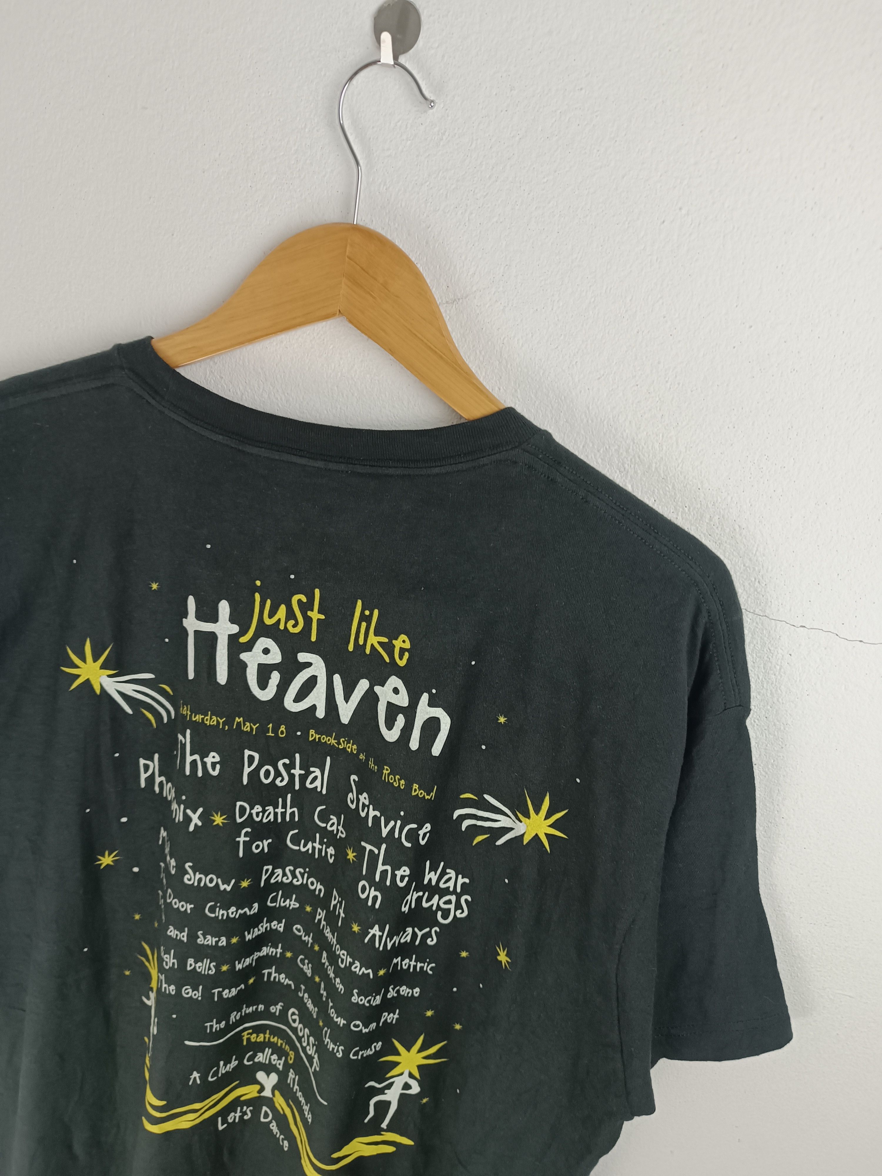 Band Tees VINTAGE JUST LIKE HEAVEN FEST death cab phoenix postal pit Size US XL / EU 56 / 4 - 16 Thumbnail