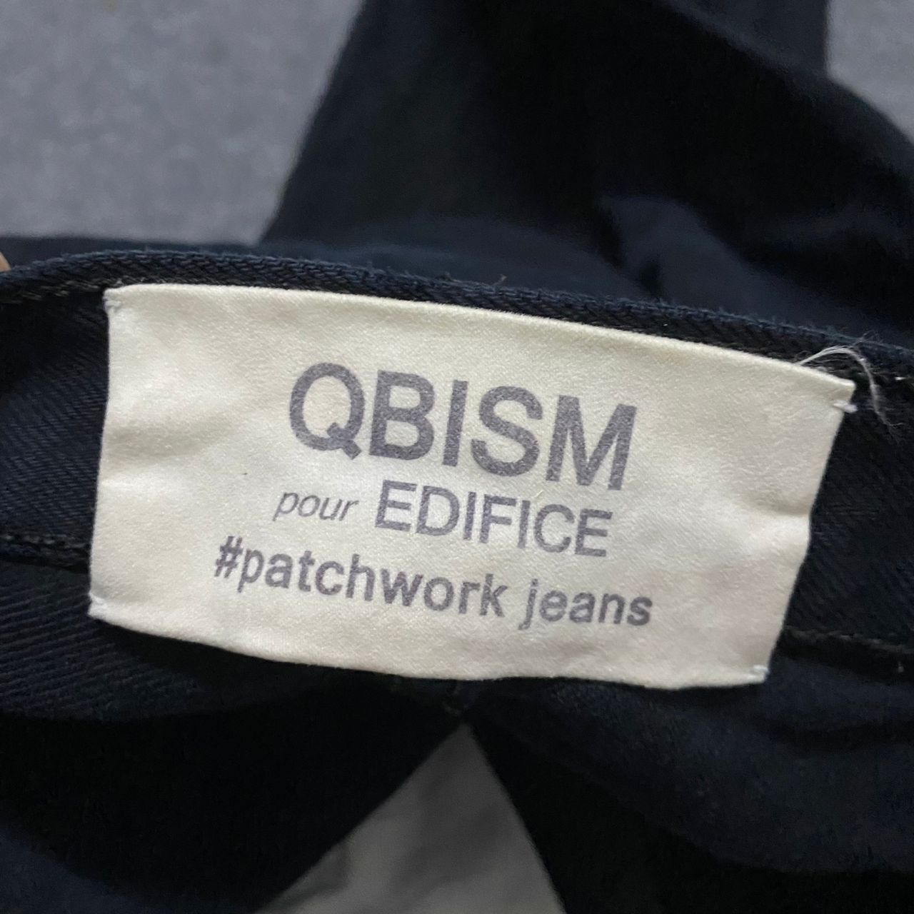 Levi's Vintage Levis QBISM Pour Edifice Patchwork Denim Size US 31 - 13 Thumbnail