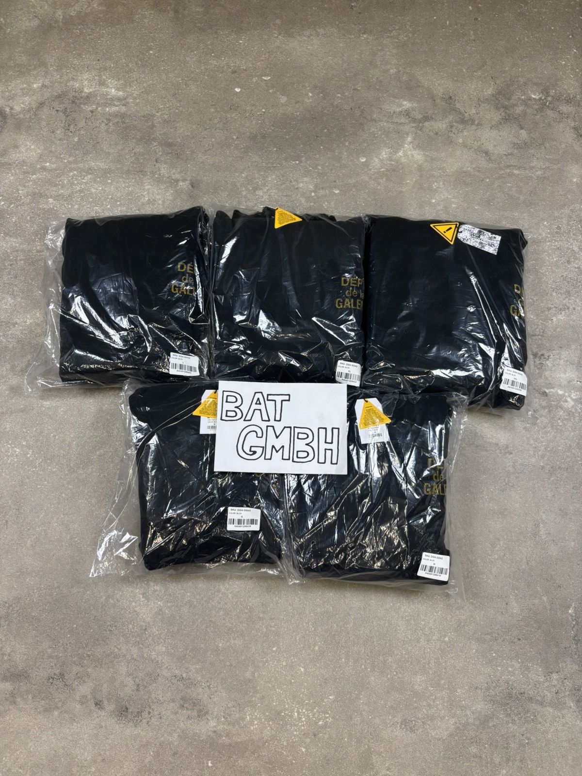 Gallery Dept. Gallery Dept Dept de la Gallery Hoodie, Black Size US XXL / EU 58 / 5 - 13 Thumbnail