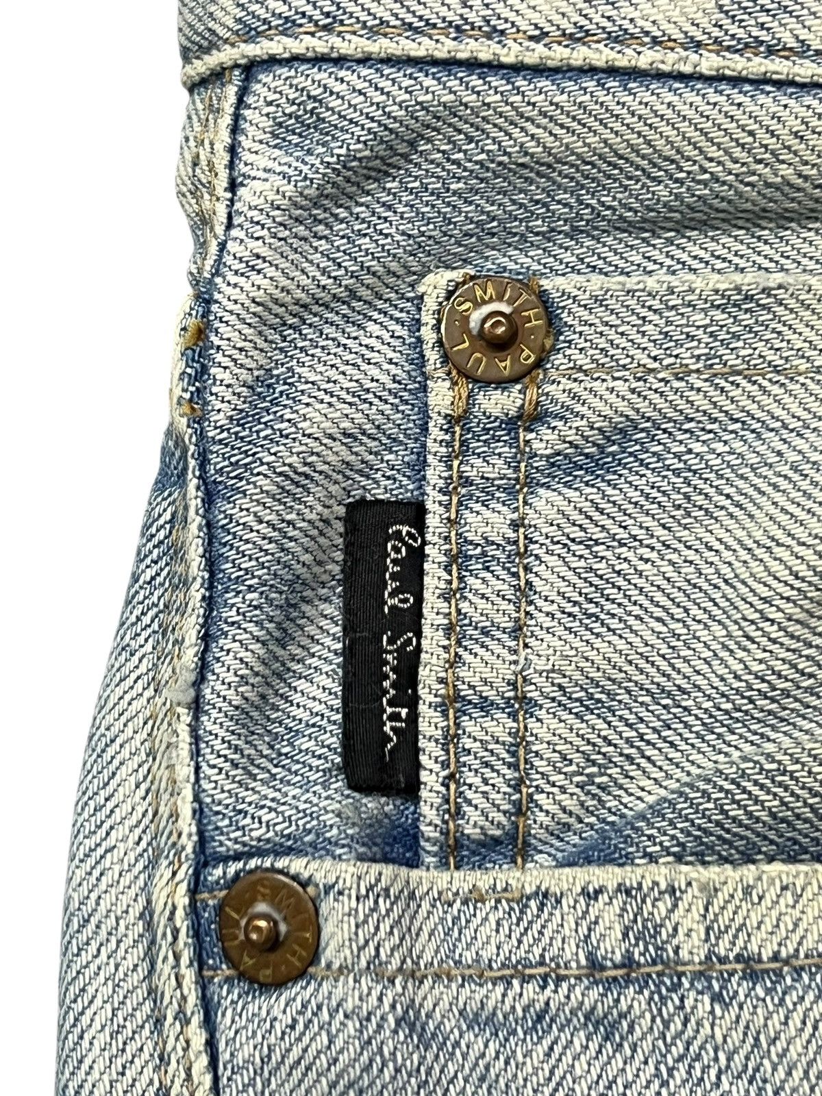 Paul Smith Red Ear Vintage 00s Paul Smith Red Ear Selvedge Denim Japan Size US 31 - 8 Thumbnail