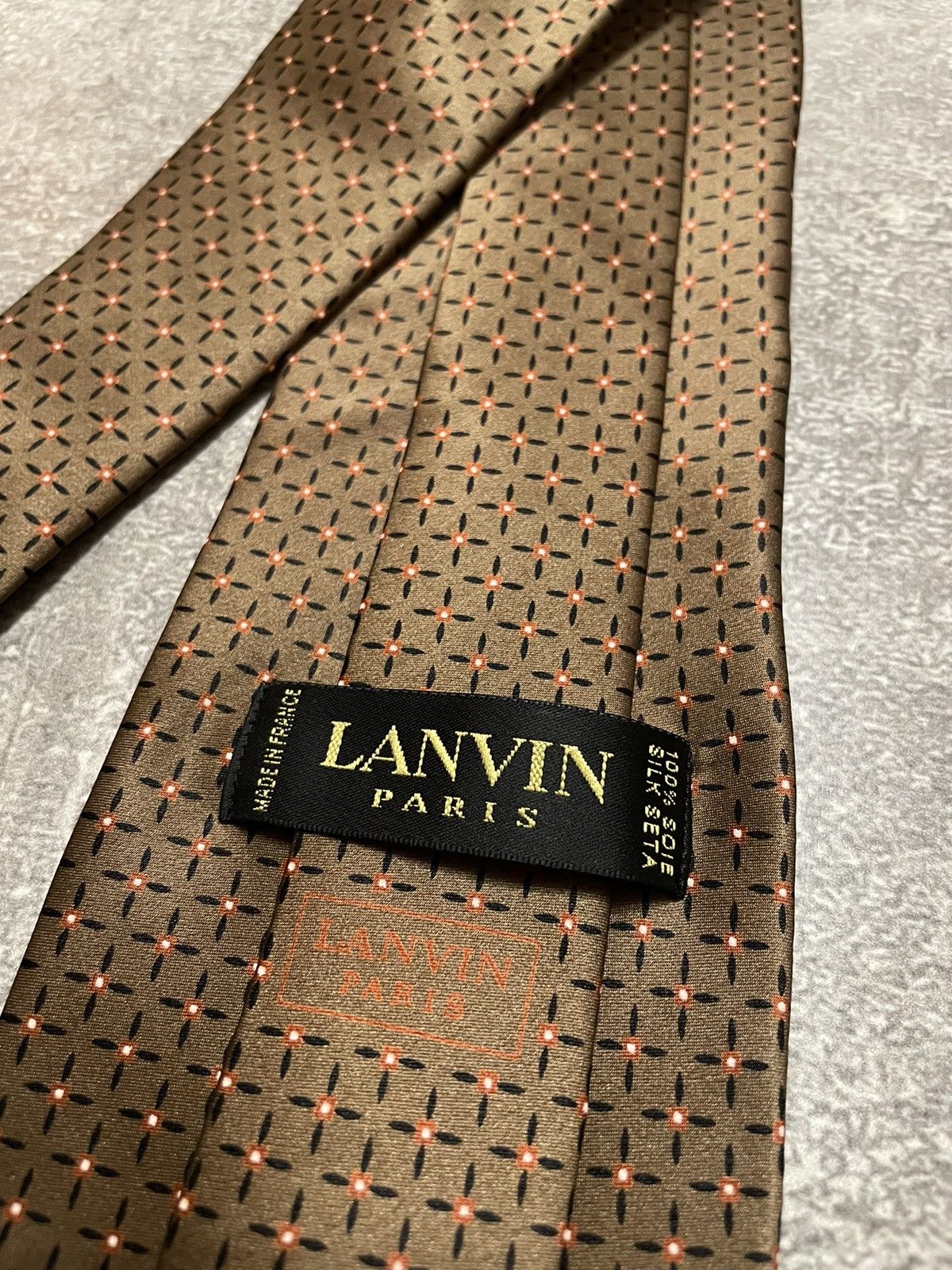 Lanvin Vintage Lanvin Tie Size ONE SIZE - 2 Thumbnail