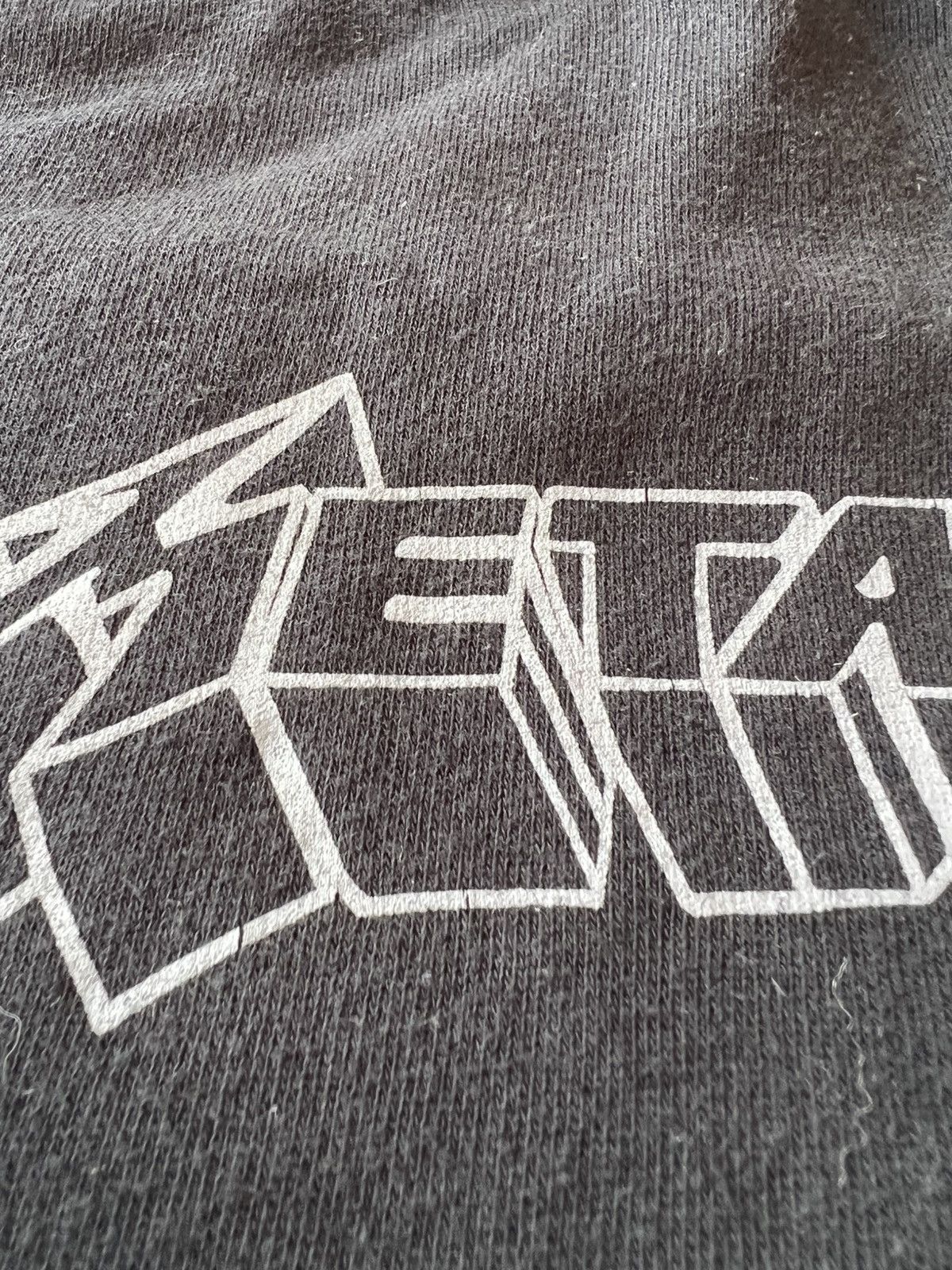 Band Tees VINTAGE METALLICA SNANE RING GRAPHIC BOXY HOODIE METAL ROCK Size US L / EU 52-54 / 3 - 9 Thumbnail