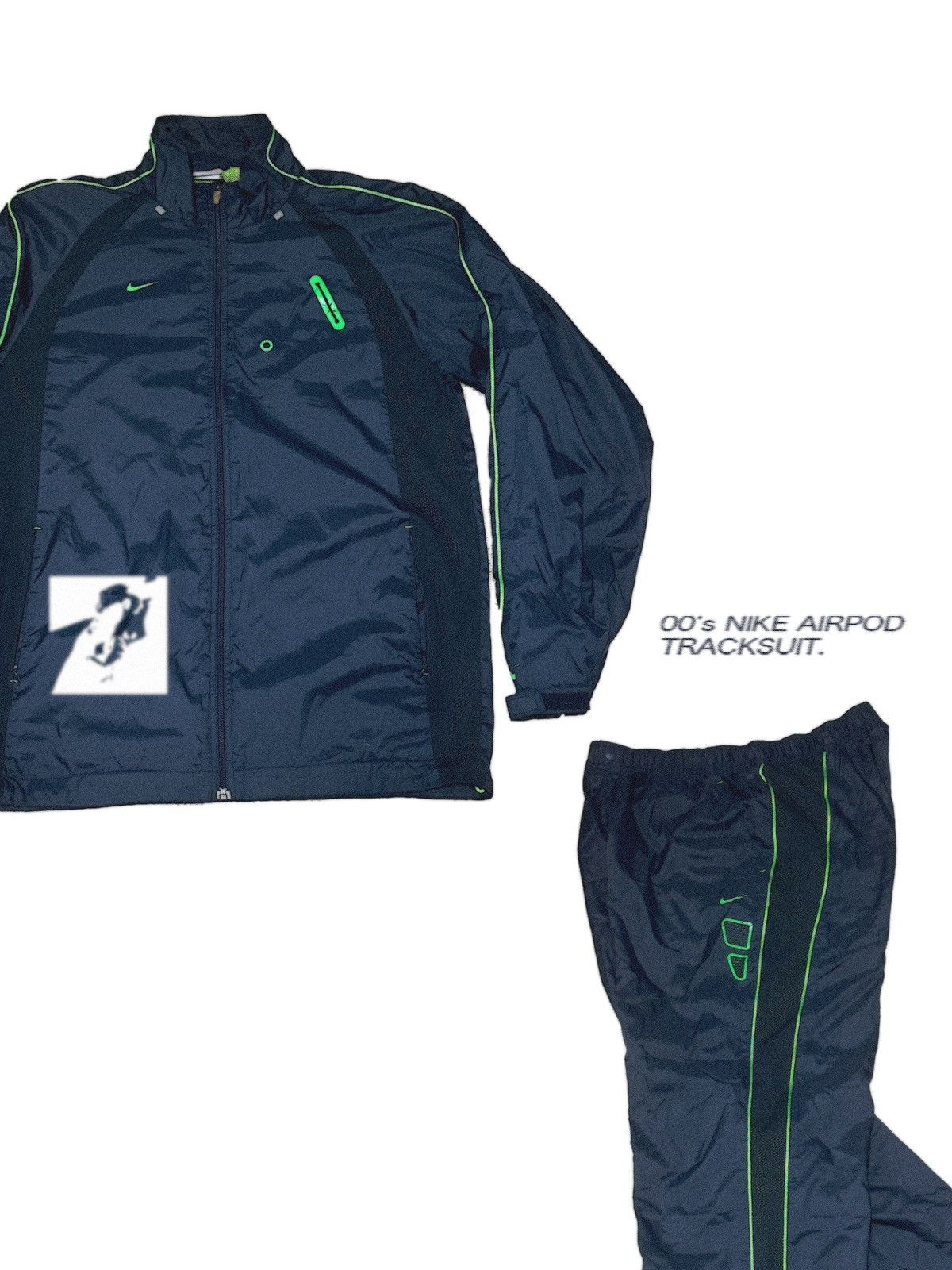 Nike 00’s NIKE AIRPOD TRACKSUIT set up Size US L / EU 52-54 / 3 - 1 Thumbnail