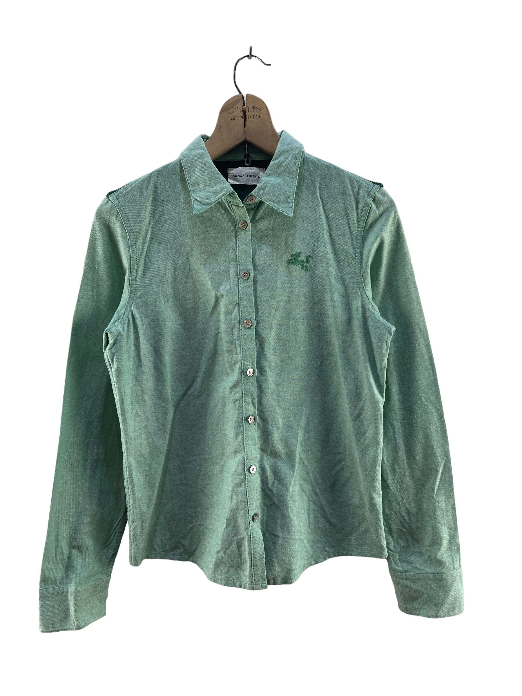 image of Tsumori Chisato Jacket in Green, Men's (Size Small)