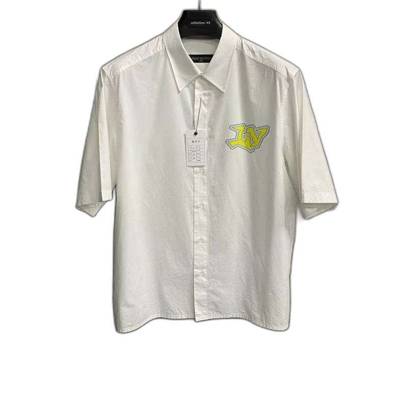 Louis Vuitton Louis Vuitton Short Sleeve Shirt with Logo Size US L / EU 52-54 / 3 - 1 Thumbnail