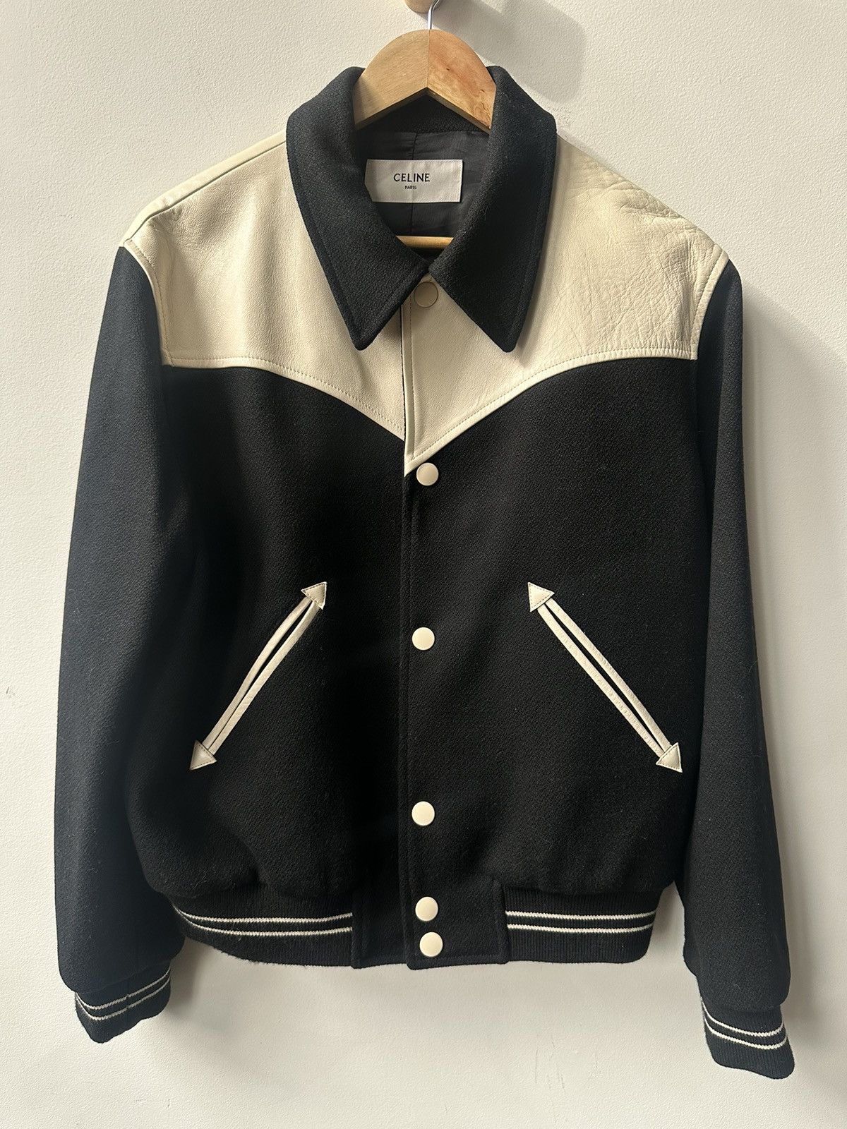 Celine × Hedi Slimane OG Celine Western Teddy (48) Size US M / EU 48-50 / 2 - 2 Thumbnail