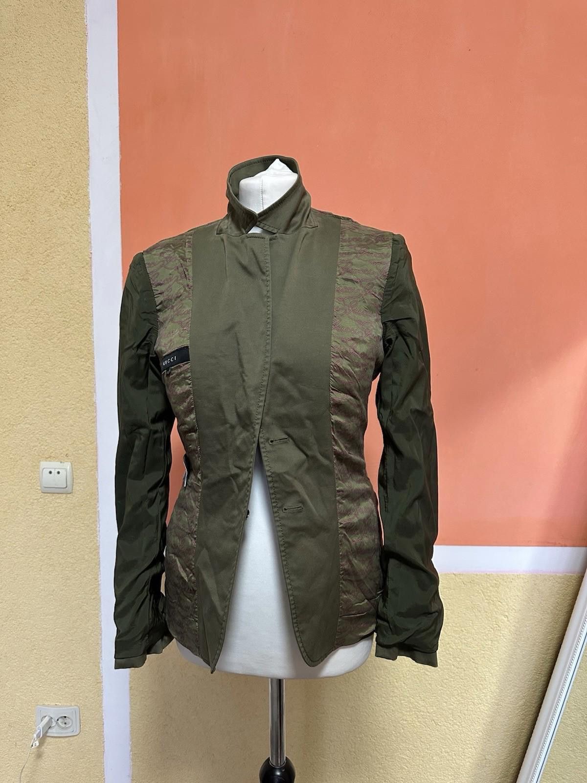 Gucci Gucci Women Blazzer Size 40 Khaki Size M / US 6-8 / IT 42-44 - 9 Thumbnail