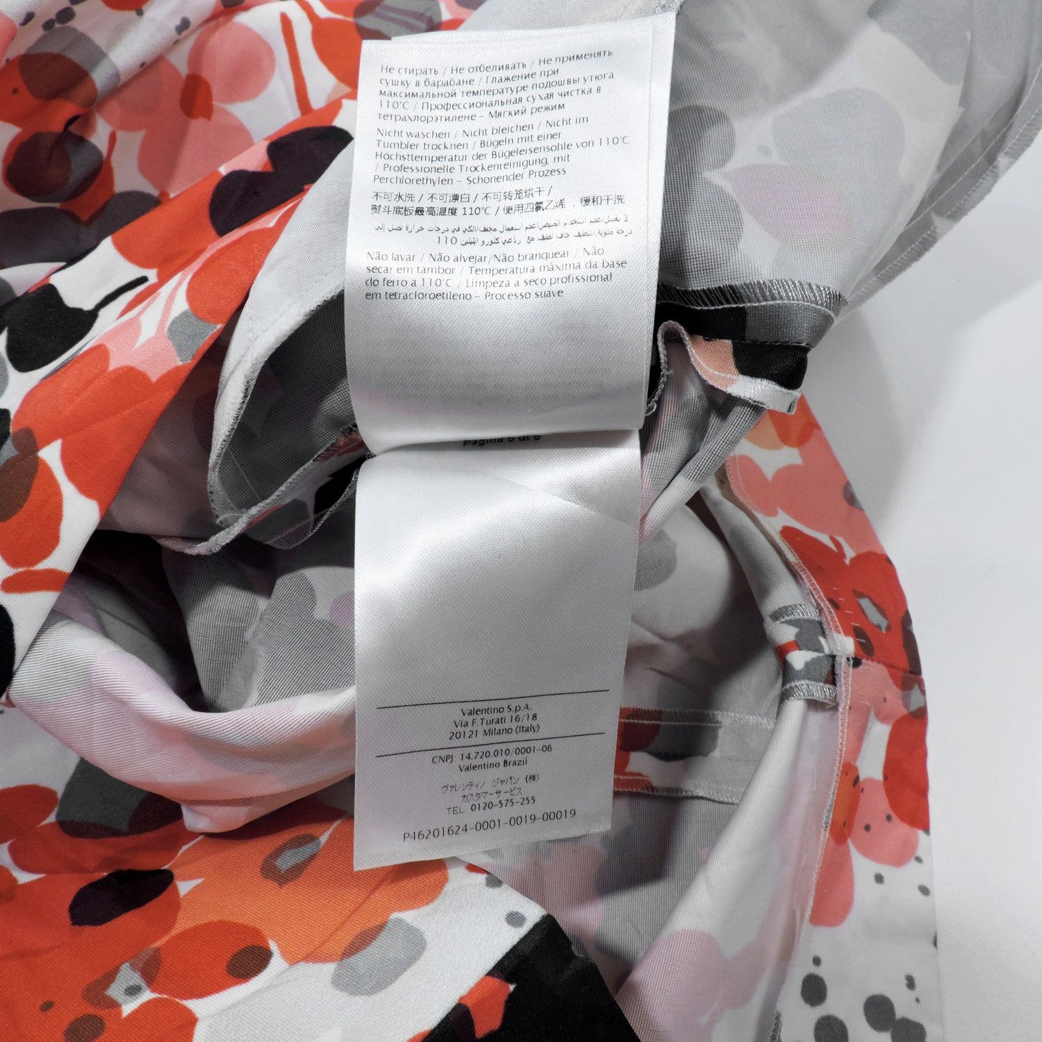 RED Valentino RED VALENTINO POLKA DOT FLORAL PATTERN MINI DRESS Size XS / US 0-2 / IT 36-38 - 6 Thumbnail