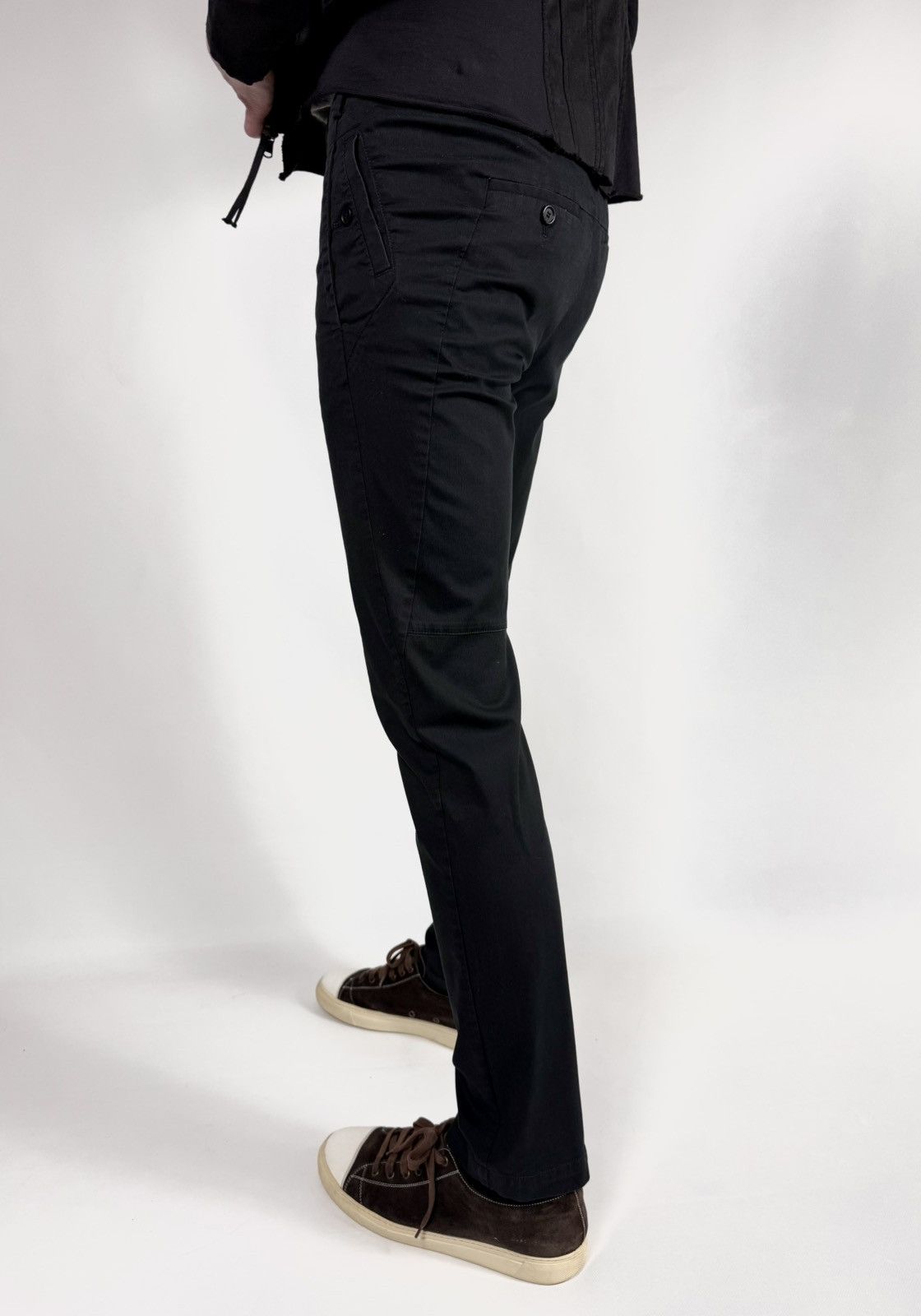 Marithe + Francois Girbaud Marithe Francois Girbaud Slim Fit Cotton Trousers Pants Size US 31 - 7 Thumbnail