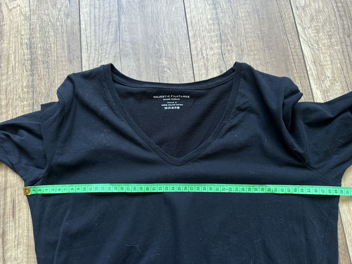 MAJESTIC FILATURES Majestic Filatures Taille 3 M black long sleeve Size M / US 6-8 / IT 42-44 - 5 Thumbnail